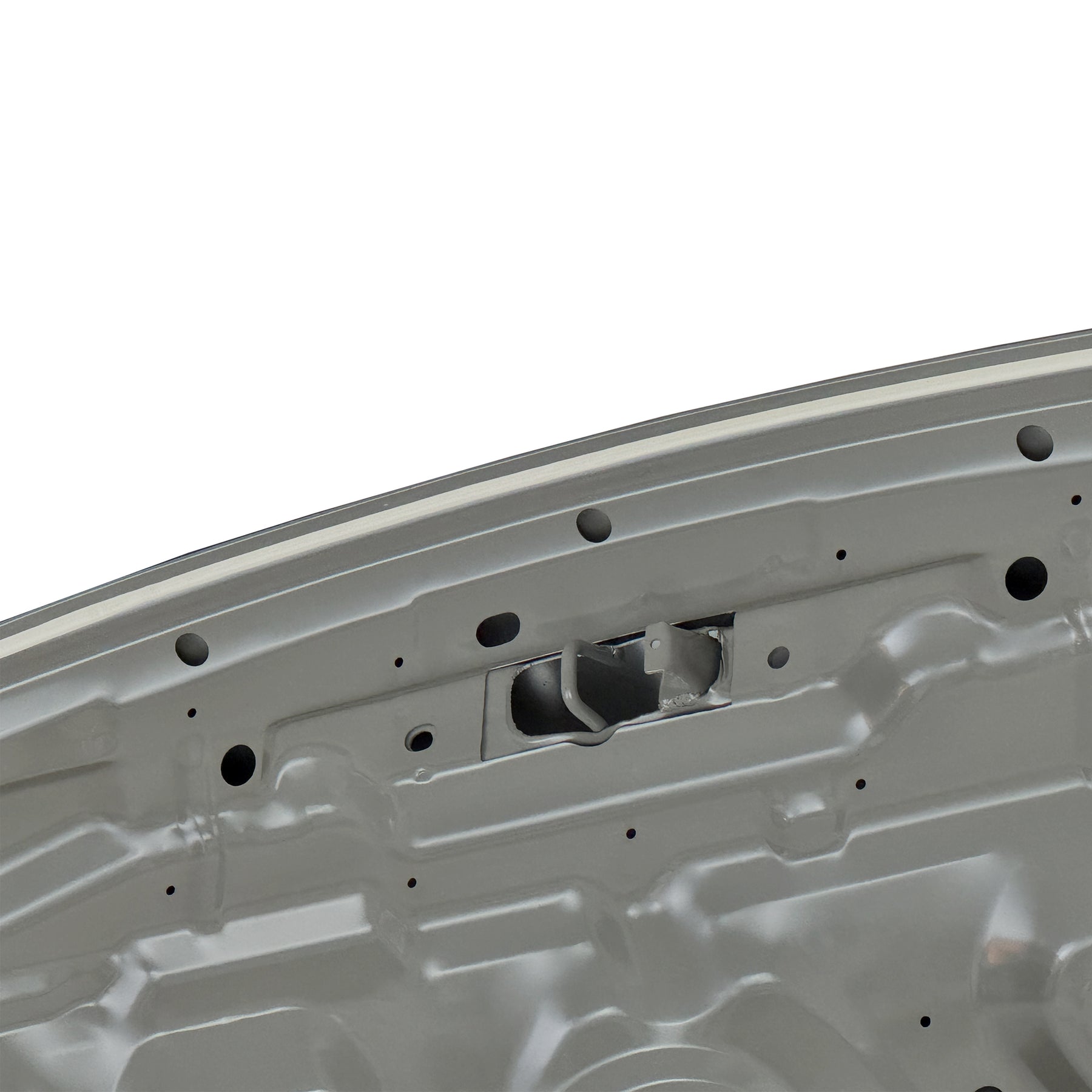 REPLACEMENT HOOD WITH HOLES, FOR NISSAN D23, (STEEL)