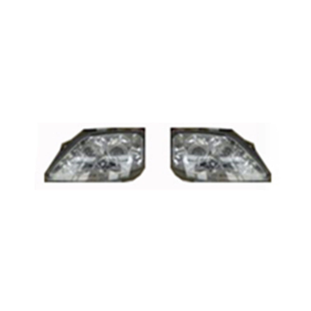 REPLACEMENT PERFORMANCE HEAD LIGHT(WHITE) RH, 2004-, FOR RENAULT LOGAN, 6001546789