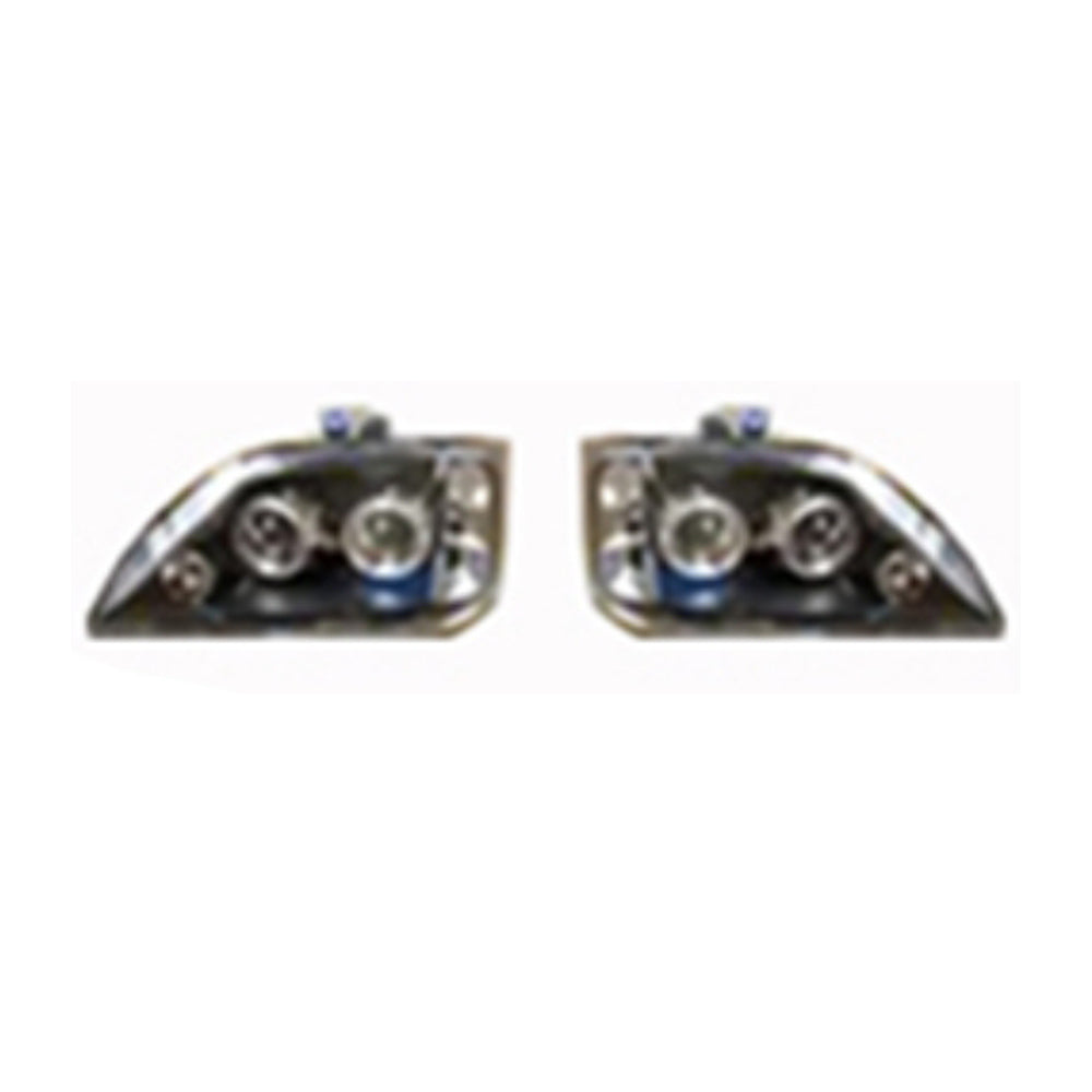 REPLACEMENT PERFORMANCE HEAD LIGHT(BLACK), FOR RENAULT LOGAN, 6001546788
