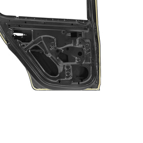 REPLACEMENT REAR DOOR LH WITH PROTECTOR HOLE, 2009, FOR DACIA SANDERO, 821018232R, (STEEL)