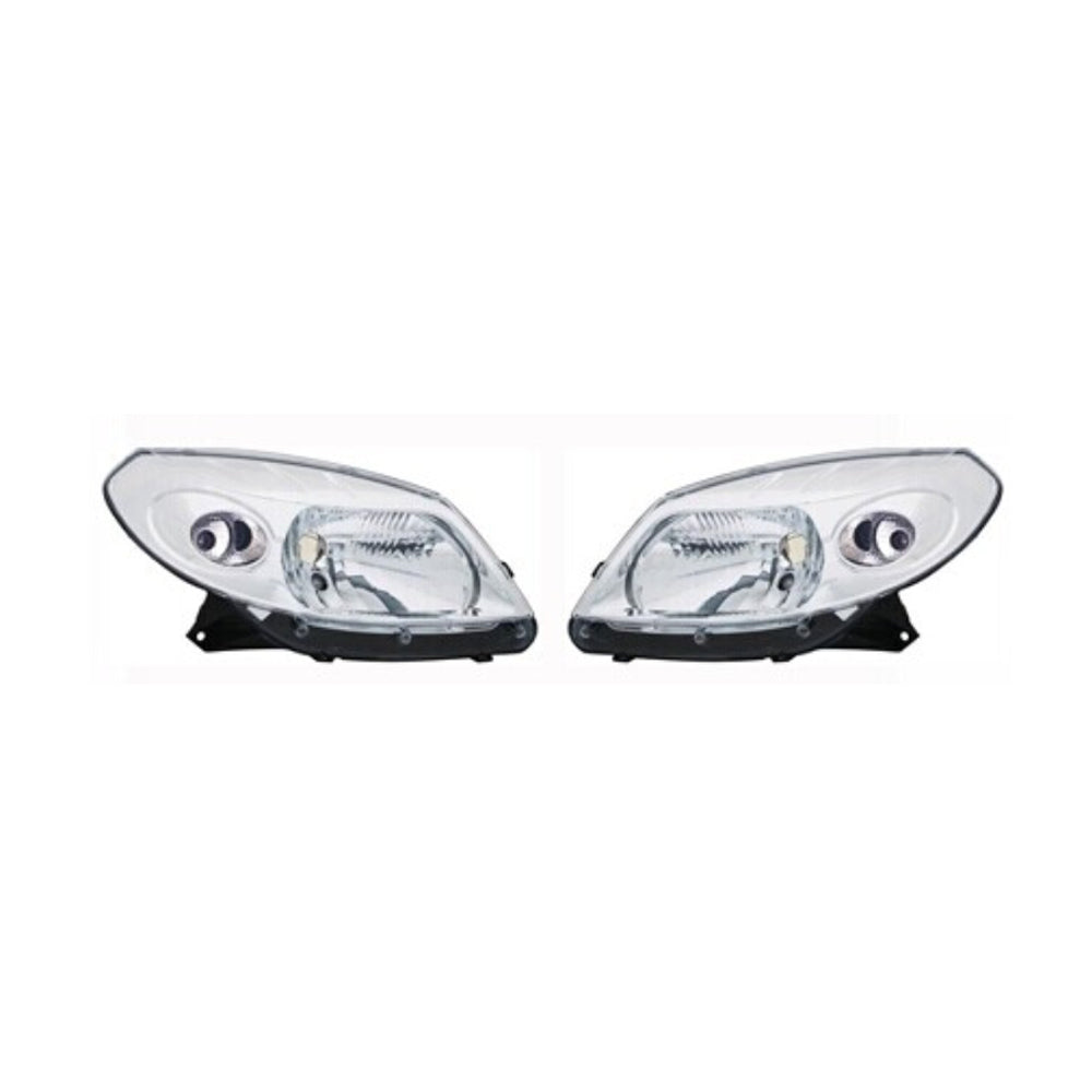 REPLACEMENT HEAD LMAP (WHITE) RH, 2008-, FOR RENAULT DACIA SANDERO