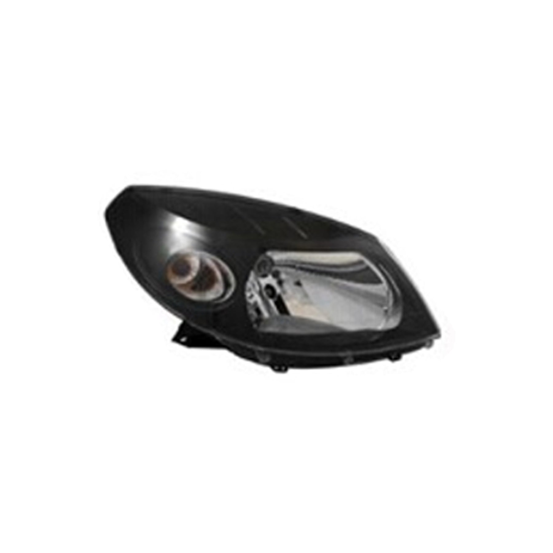 REPLACEMENT HEAD LMAP (BLACK) SANDERO STEPWAY RH, 2008-, FOR RENAULT DACIA SANDERO