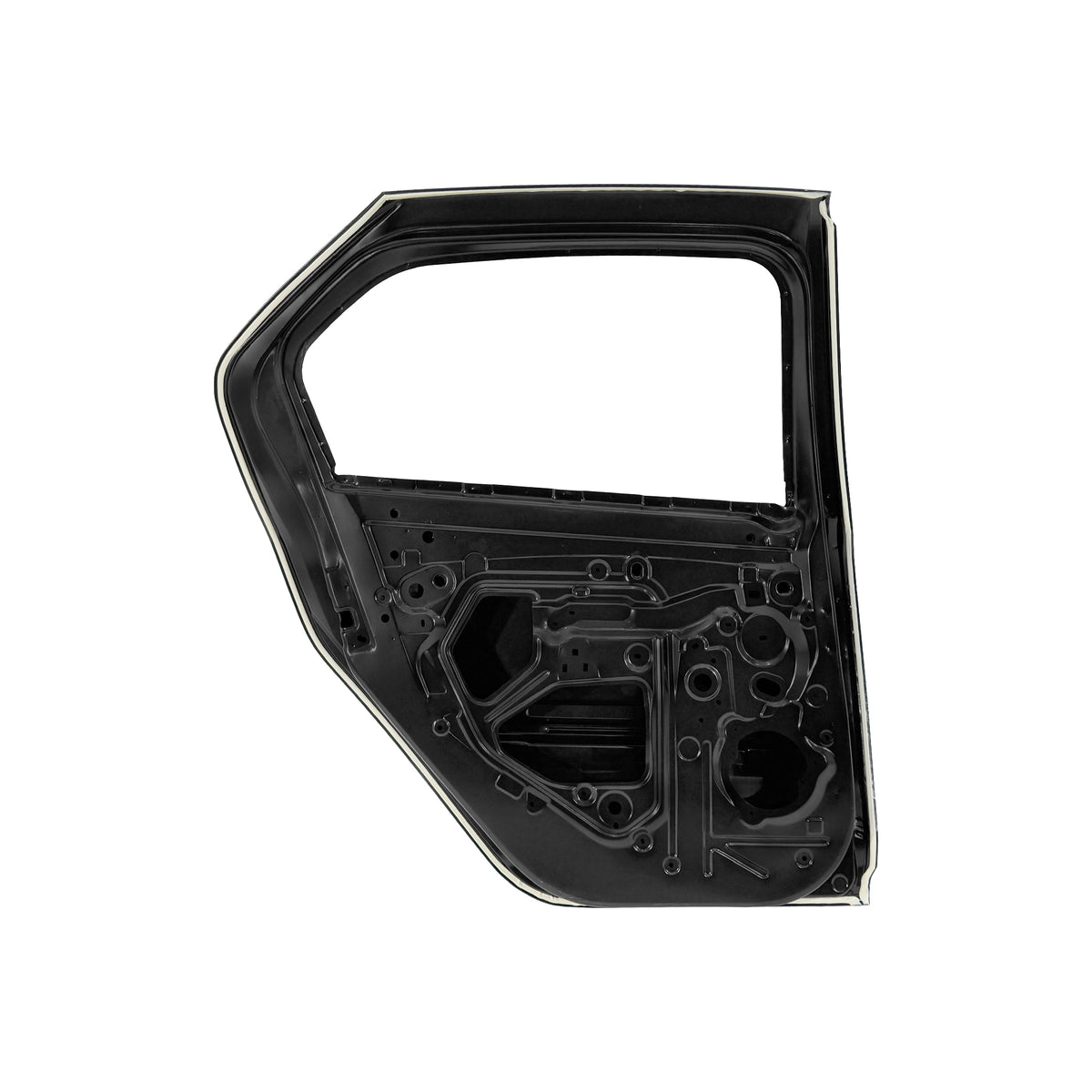 REPLACEMENT REAR DOOR LH, 2013-, FOR RENAULT SYMBOL, 82101282R, (STEEL)