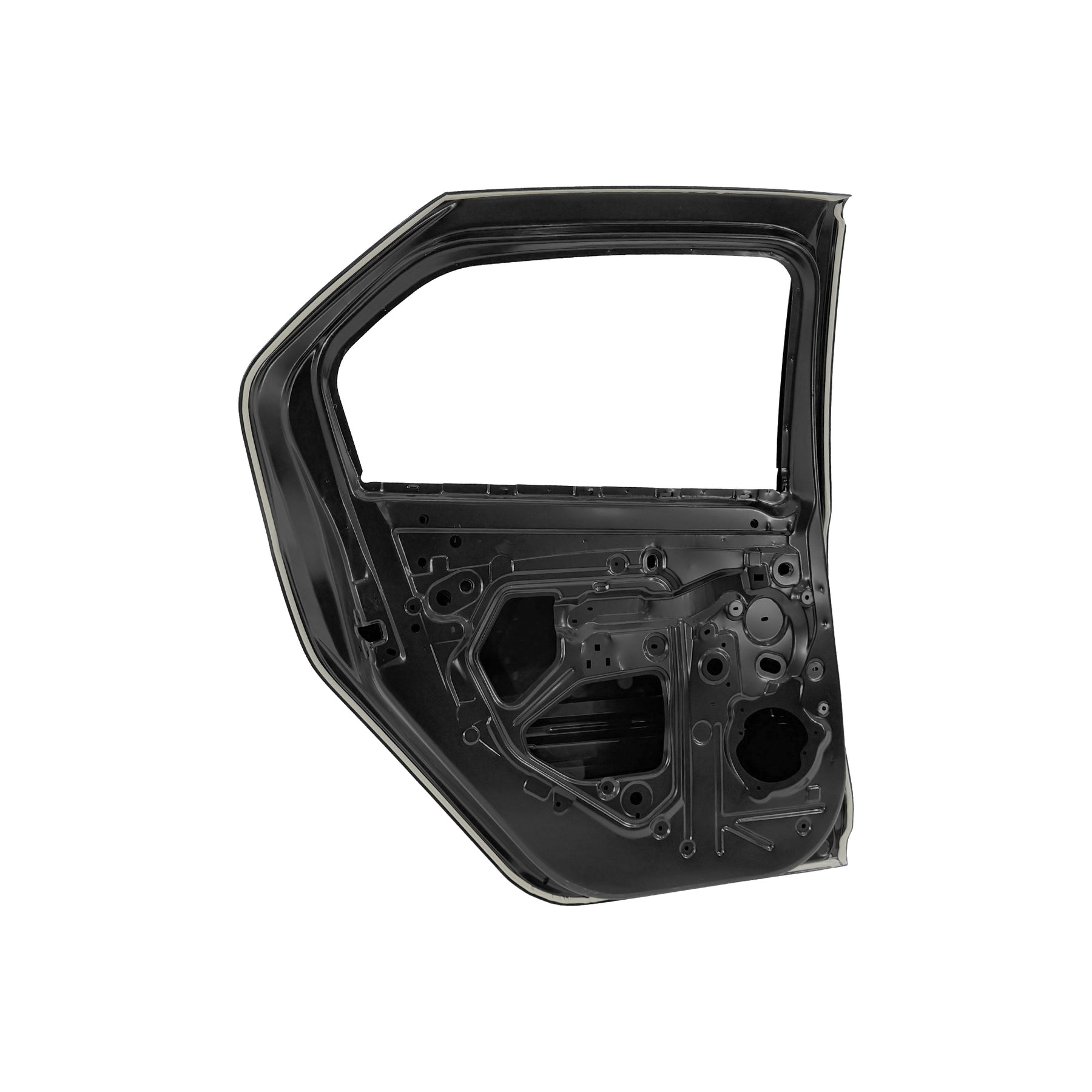 REPLACEMENT REAR DOOR LH, 2013-, FOR RENAULT SYMBOL, 82101282R, (STEEL)