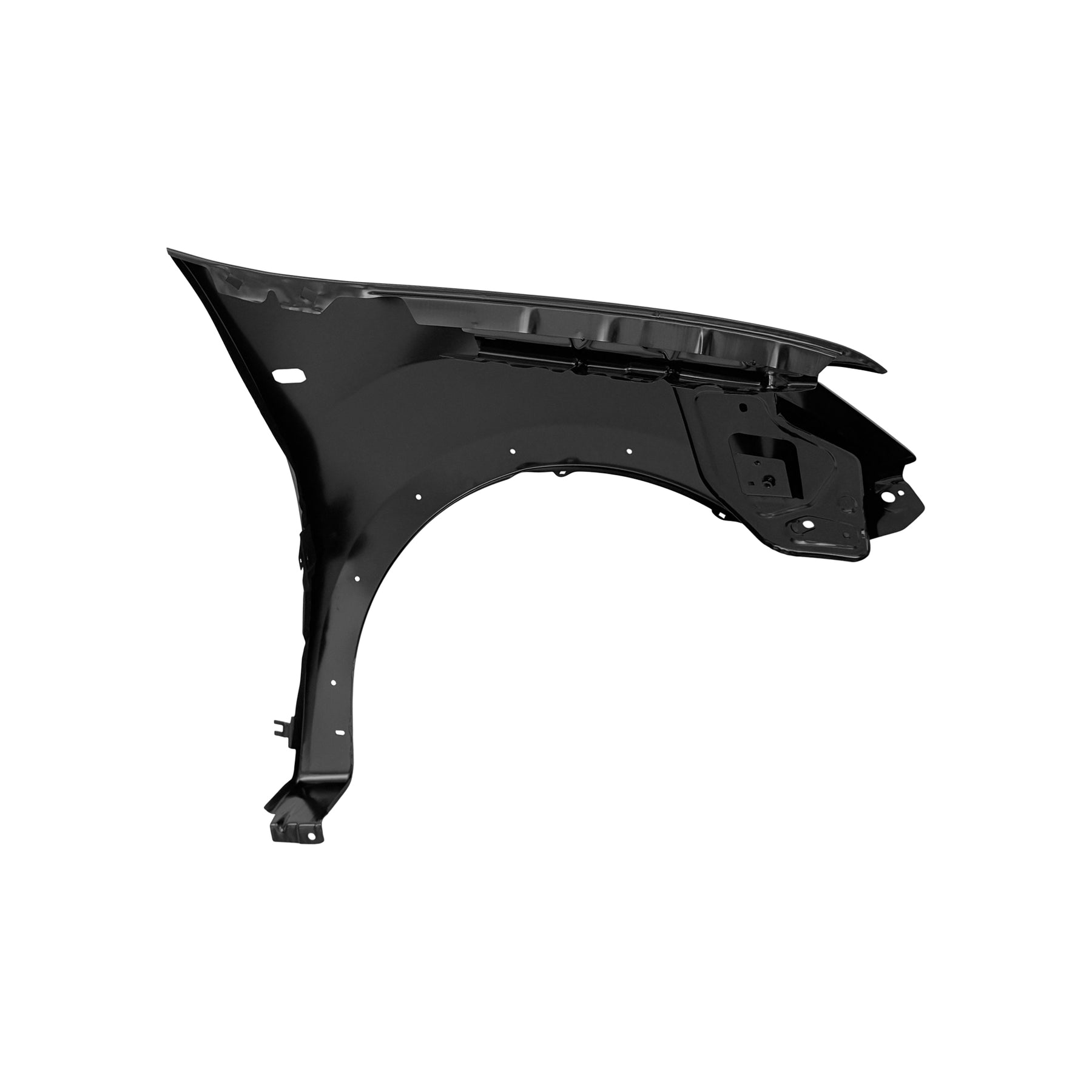 REPLACEMENT FRONT FENDER LH(WITH LAMP HOLE AND RIM HOLE), 2013, FOR DACIA LOGAN, 631013661R