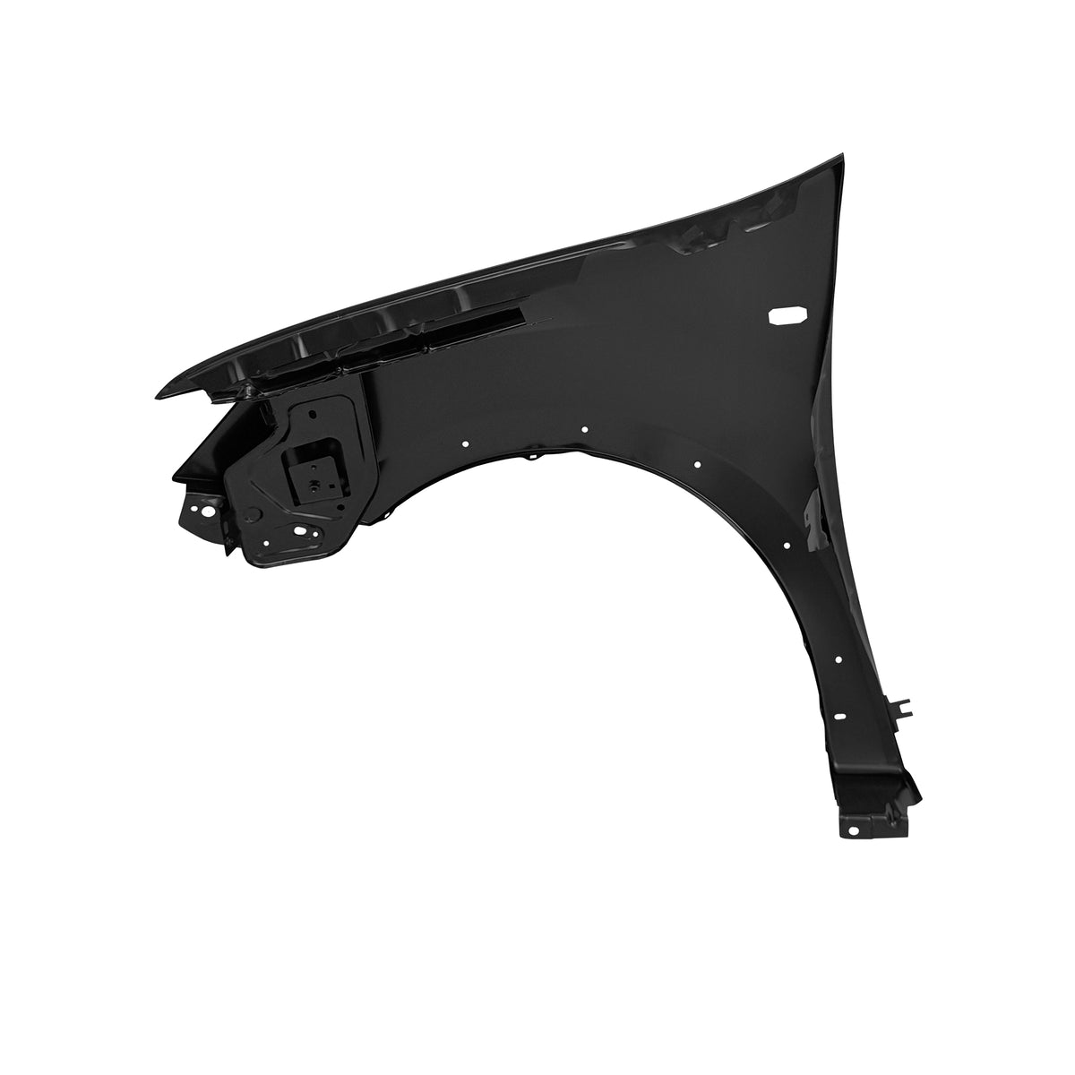 REPLACEMENT FRONT FENDER RH(WITH LAMP HOLE AND RIM HOLE), 2013, FOR DACIA LOGAN, 631002194R