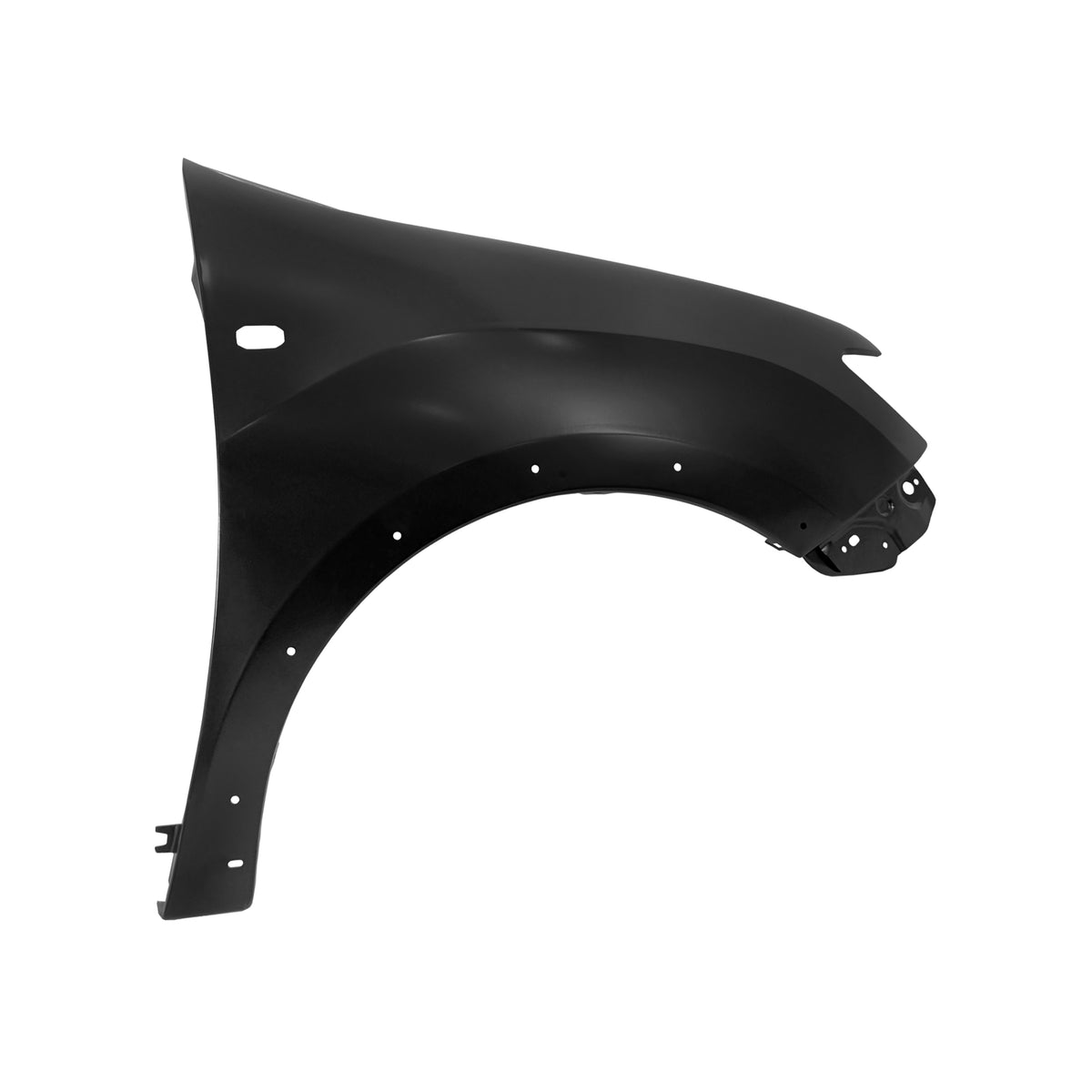 REPLACEMENT FRONT FENDER RH(WITH LAMP HOLE AND RIM HOLE), 2013, FOR DACIA SANDERO, 631005111R , 631004482R, (STEEL)