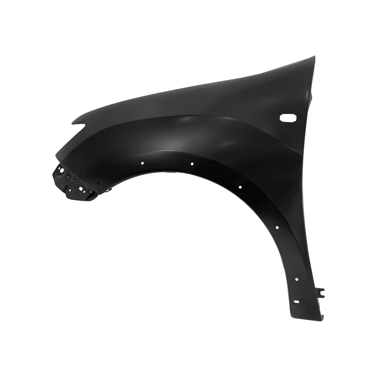 REPLACEMENT FRONT FENDER LH(WITH LAMP HOLE AND RIM HOLE), 2013, FOR DACIA SANDERO, 631013661R , 631018989R, (STEEL)