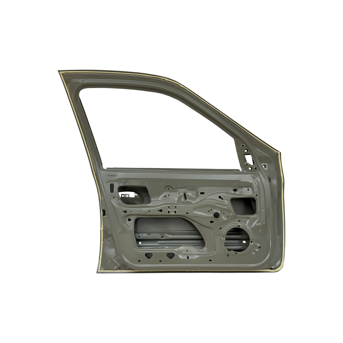 REPLACEMENT FRONT DOOR LH WITH HOLE, FOR RENAULT CLIO 2, 7751472474, (STEEL)