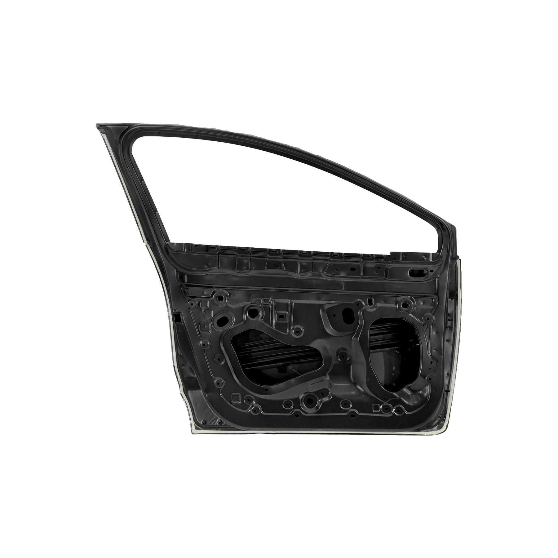 REPLACEMENT FRONT DOOR LH, FOR RENAULT CLIO 4, 801017896R, (STEEL)