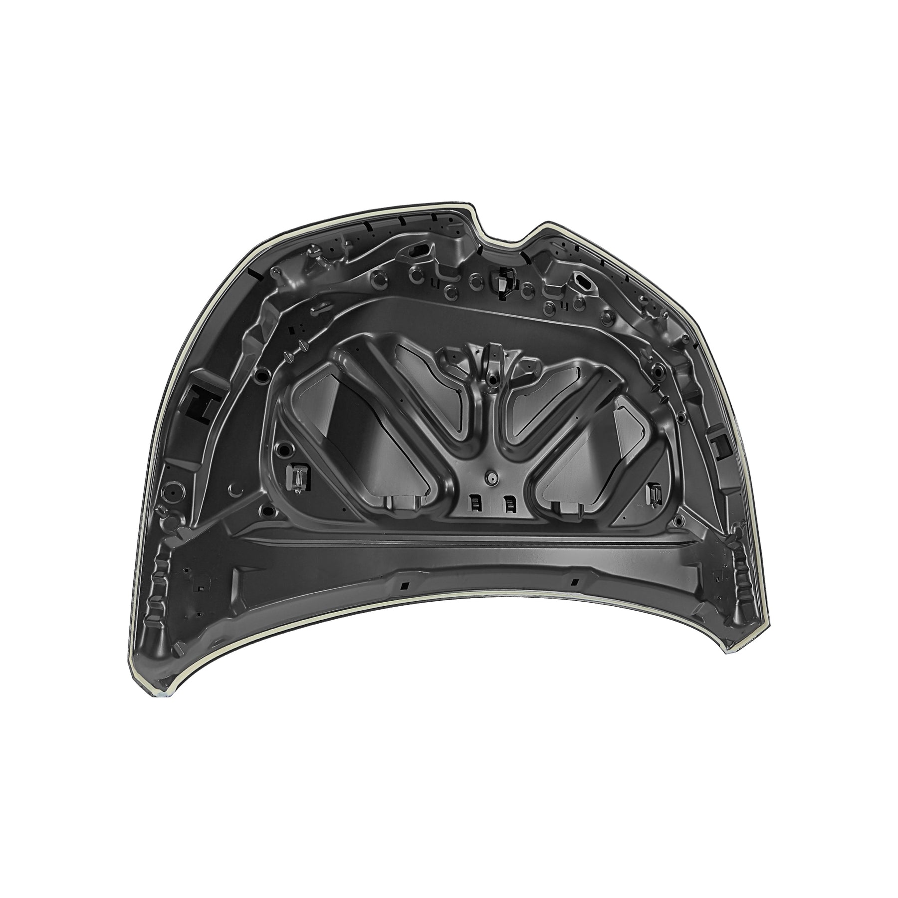 REPLACEMENT HOOD, FOR RENAULT CLIO 5, 651007101R, (STEEL)
