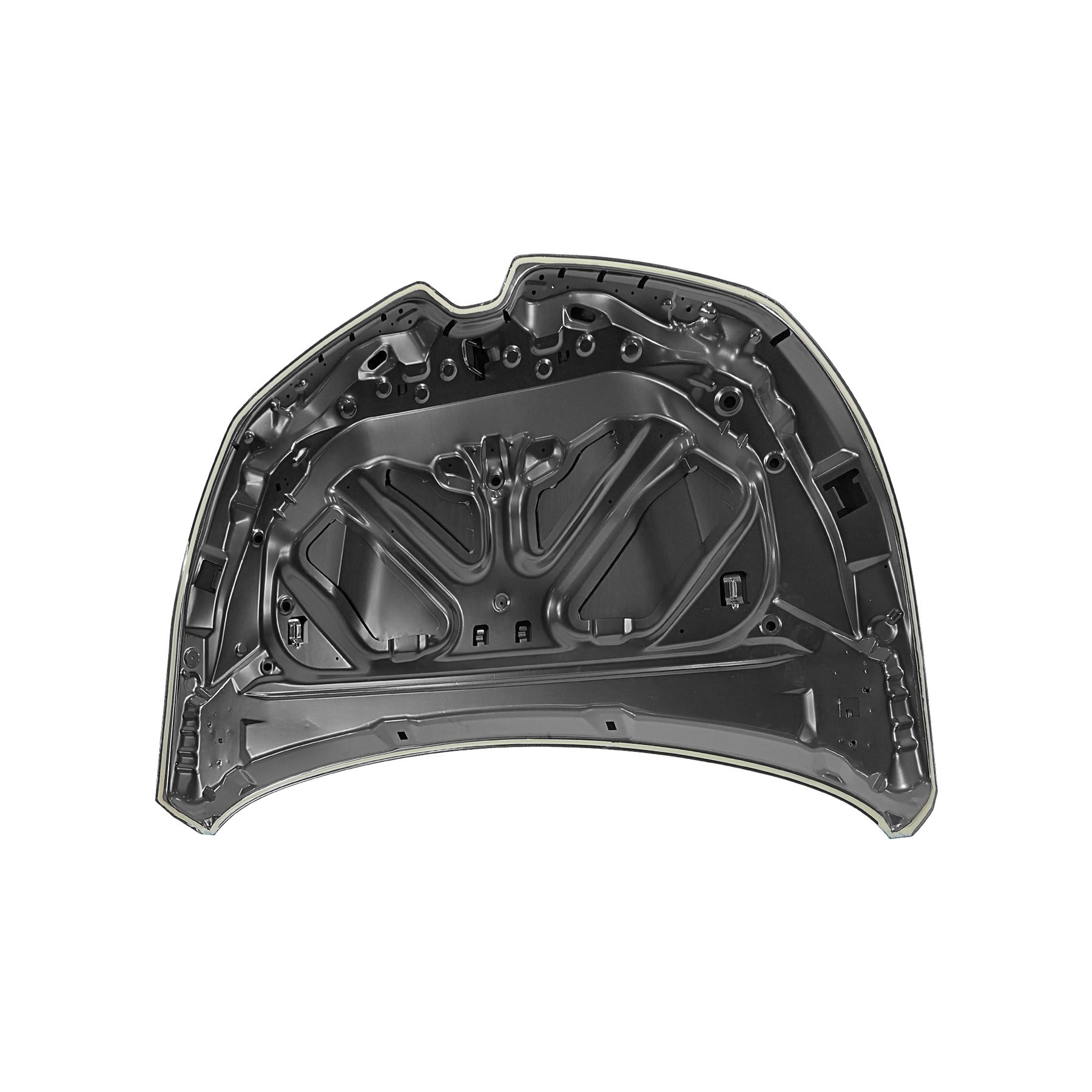 REPLACEMENT HOOD, FOR RENAULT CLIO 5, 651007101R, (STEEL)