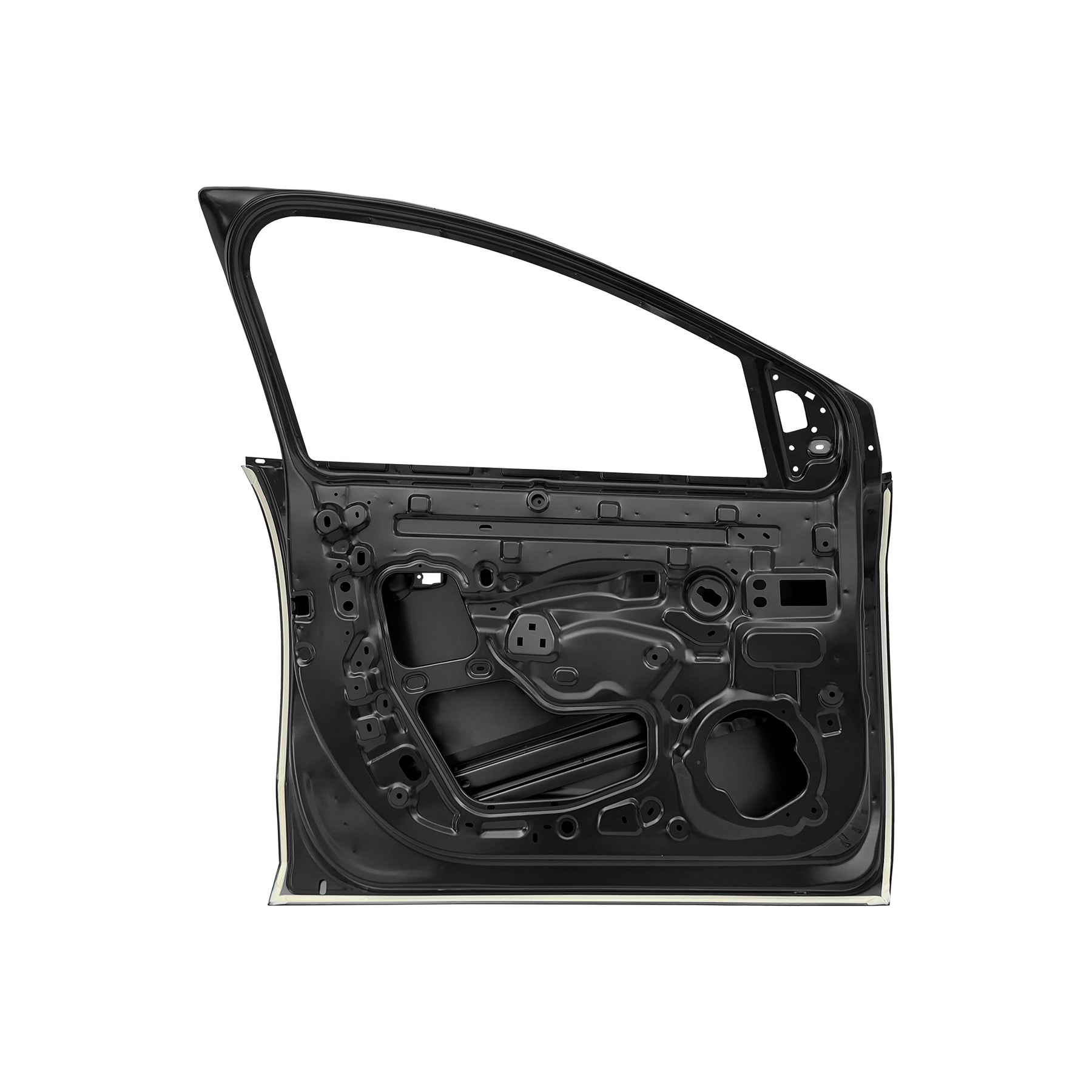 REPLACEMENT FRONT DOOR LH, 2021, FOR RENAULT LOGAN, (STEEL)