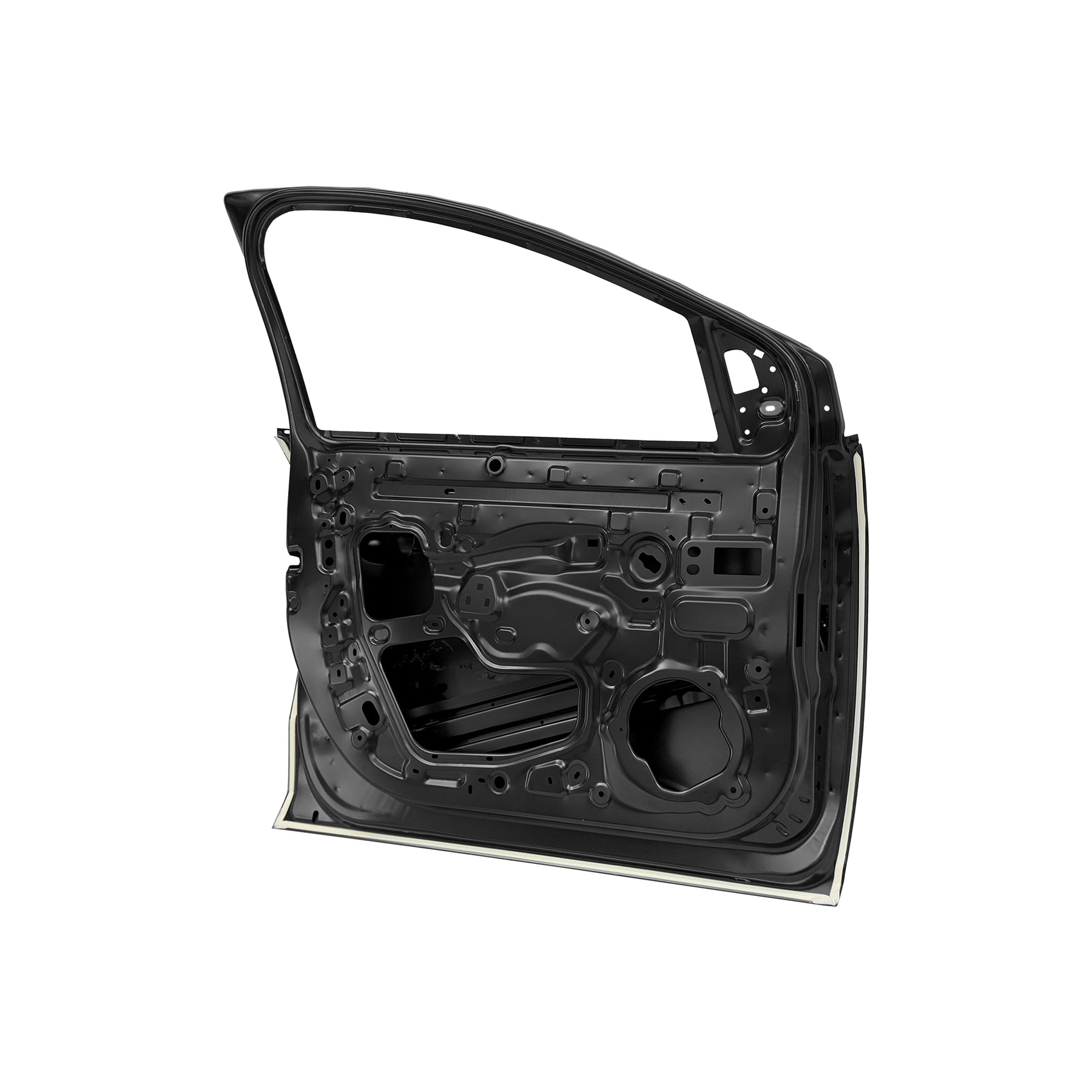 REPLACEMENT FRONT DOOR LH, 2021, FOR RENAULT LOGAN, (STEEL)