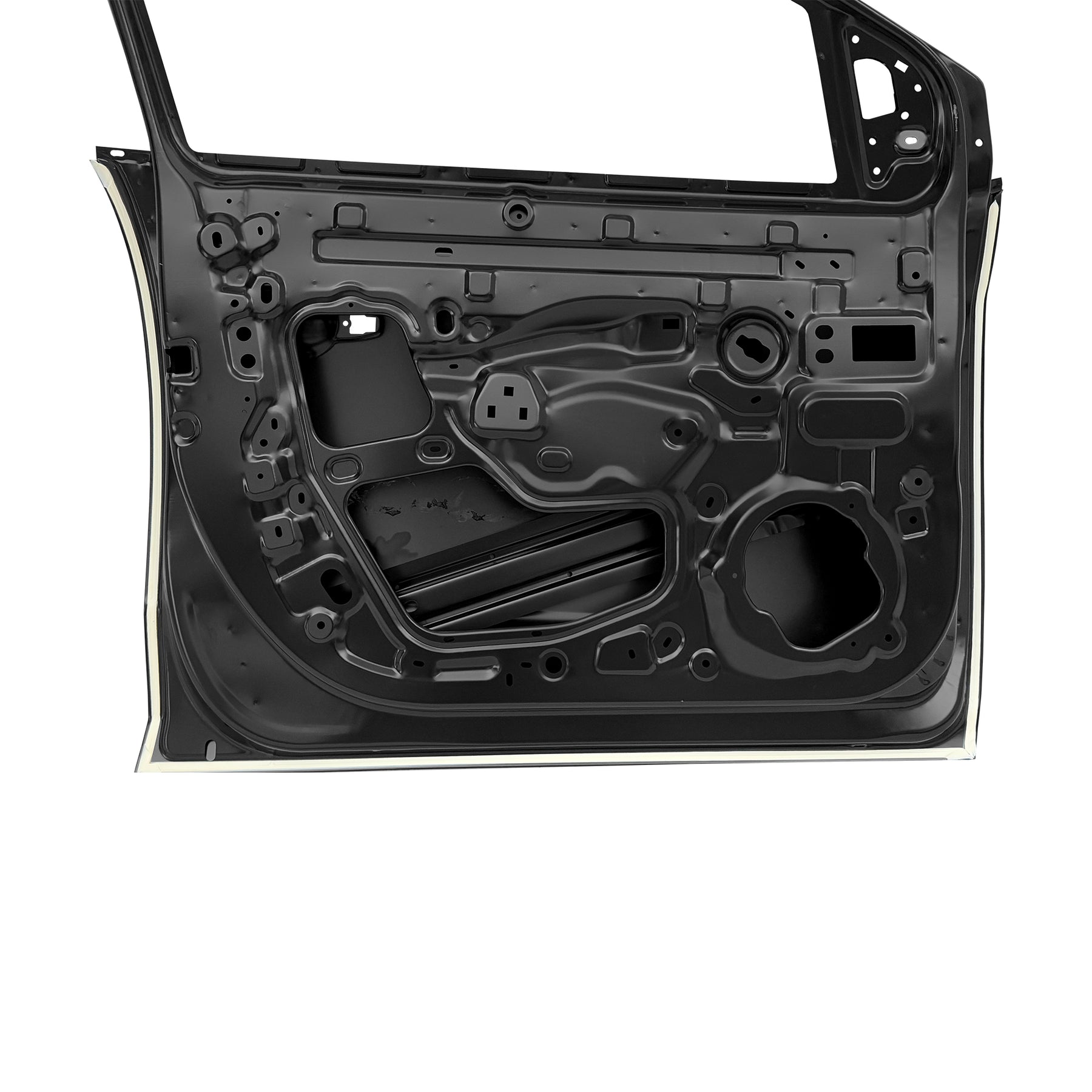 REPLACEMENT FRONT DOOR LH, 2021, FOR RENAULT LOGAN, (STEEL)