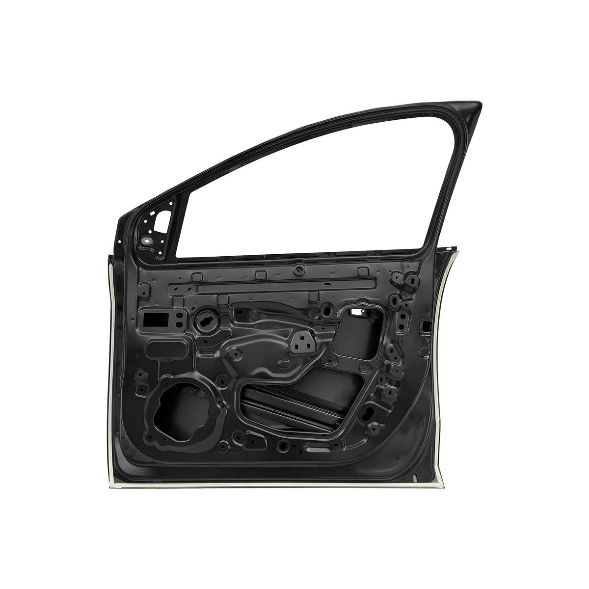 REPLACEMENT FRONT DOOR RH, 2021, FOR RENAULT LOGAN, (STEEL)