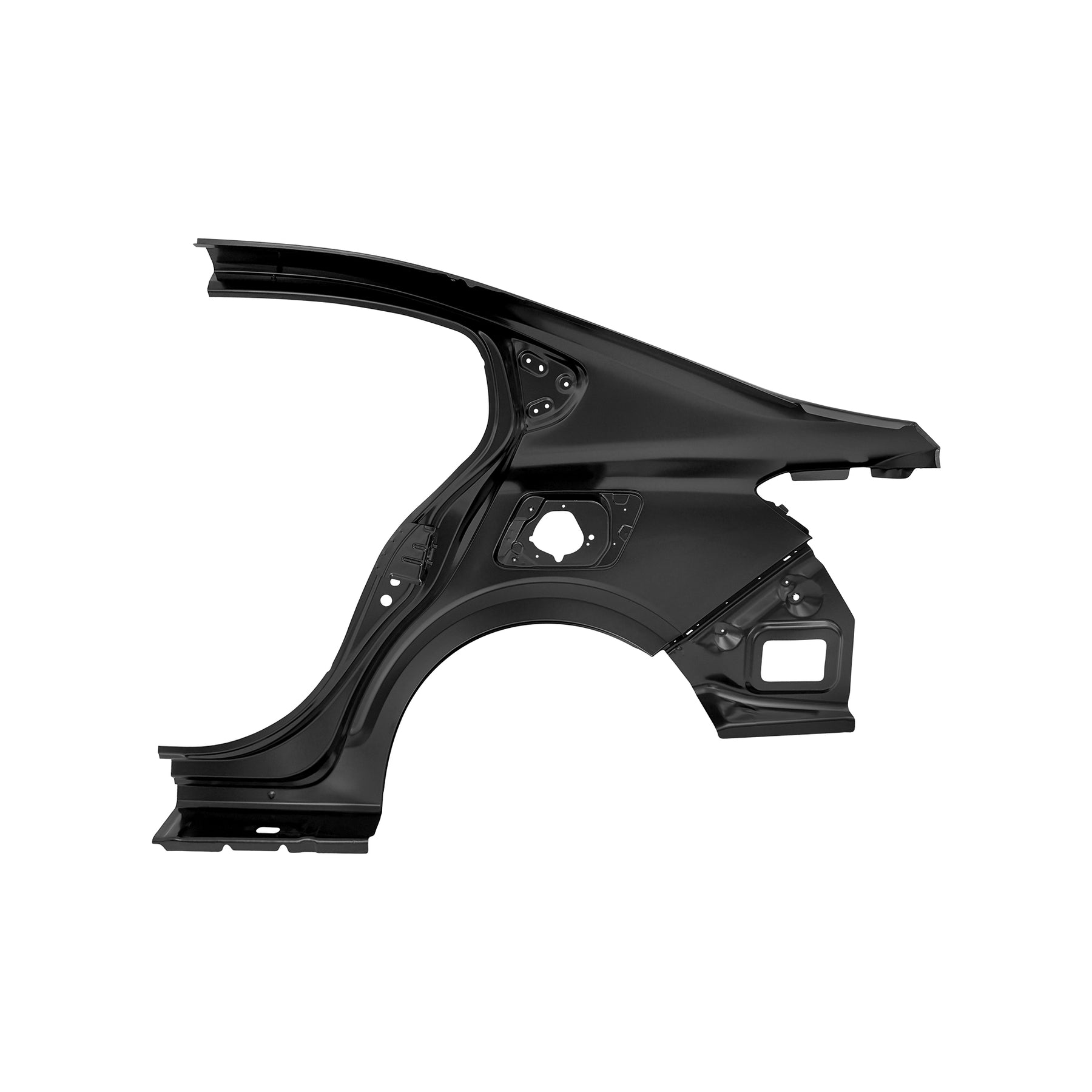 REPLACEMENT REAR FENDER RH, 2021, FOR RENAULT LOGAN, (STEEL)