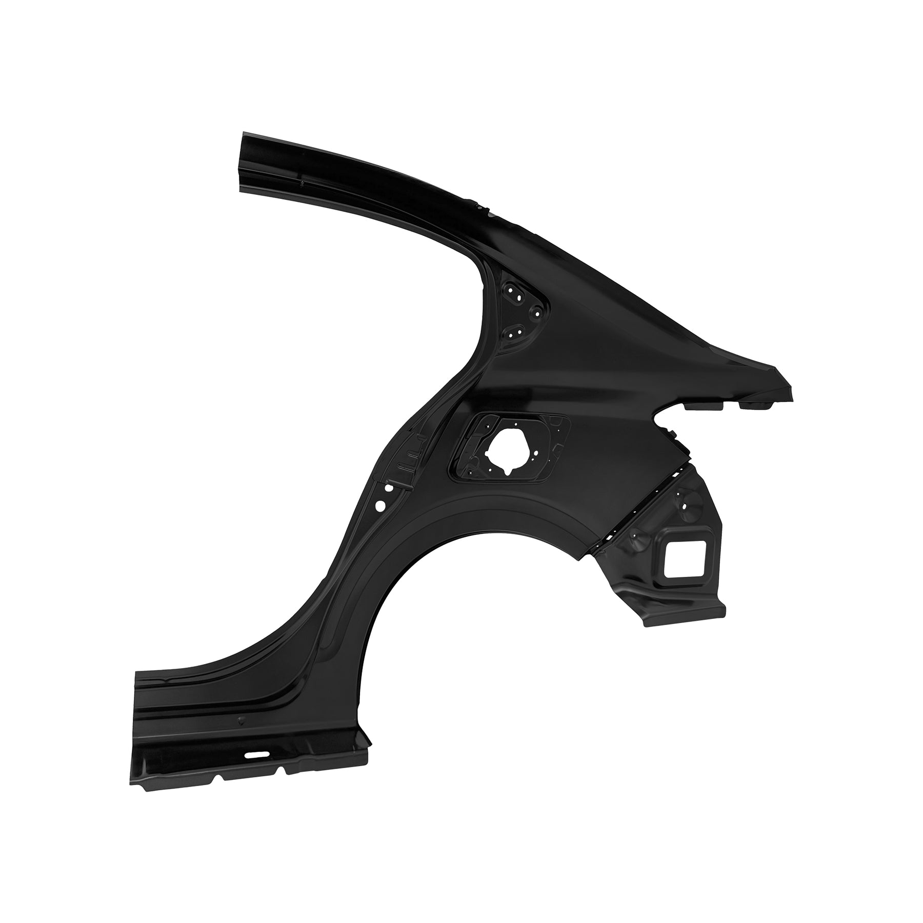 REPLACEMENT REAR FENDER RH, 2021, FOR RENAULT LOGAN, (STEEL)