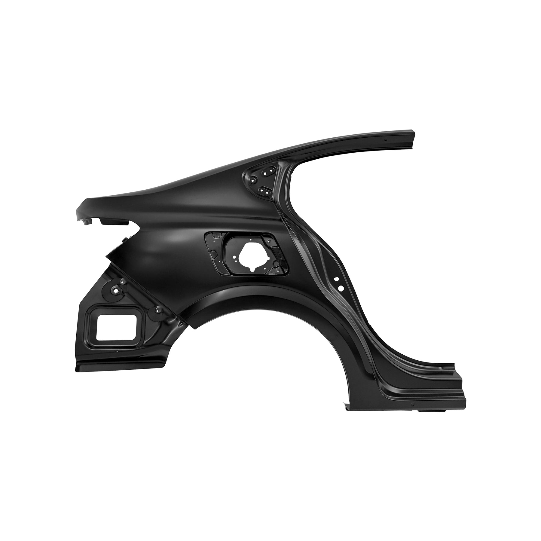 REPLACEMENT REAR FENDER RH, 2021, FOR RENAULT LOGAN, (STEEL)