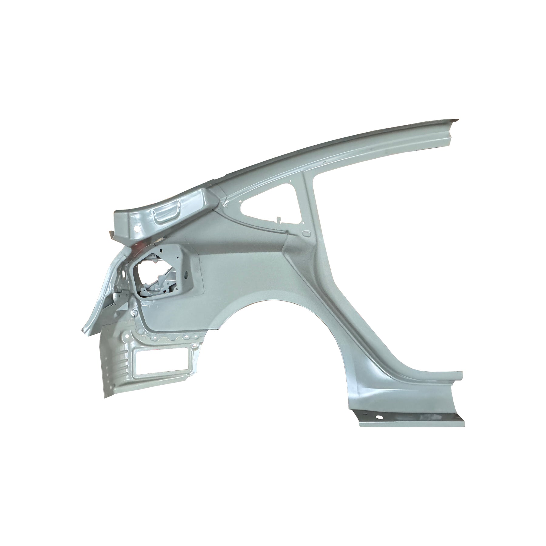 REPLACEMENT REAR FENDER LH ASSY, 2015-2023, FOR TESLA MODEL 3, 1073677-S0-AYC, (STEEL)