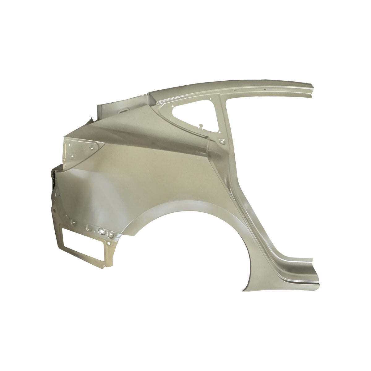 REPLACEMENT REAR FENDER RH ASSY, 2015-2023, FOR TESLA MODEL 3, 1073678-S0-AYC, (STEEL)