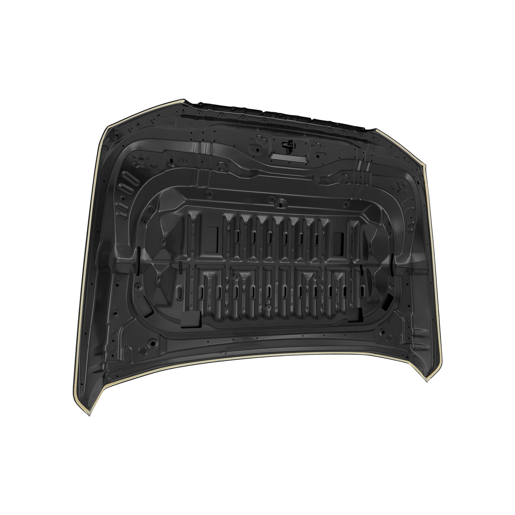 REPLACEMENT HOOD AL, 2024-, FOR TOYOTA PRADO, 53301-60810, (ALUM)