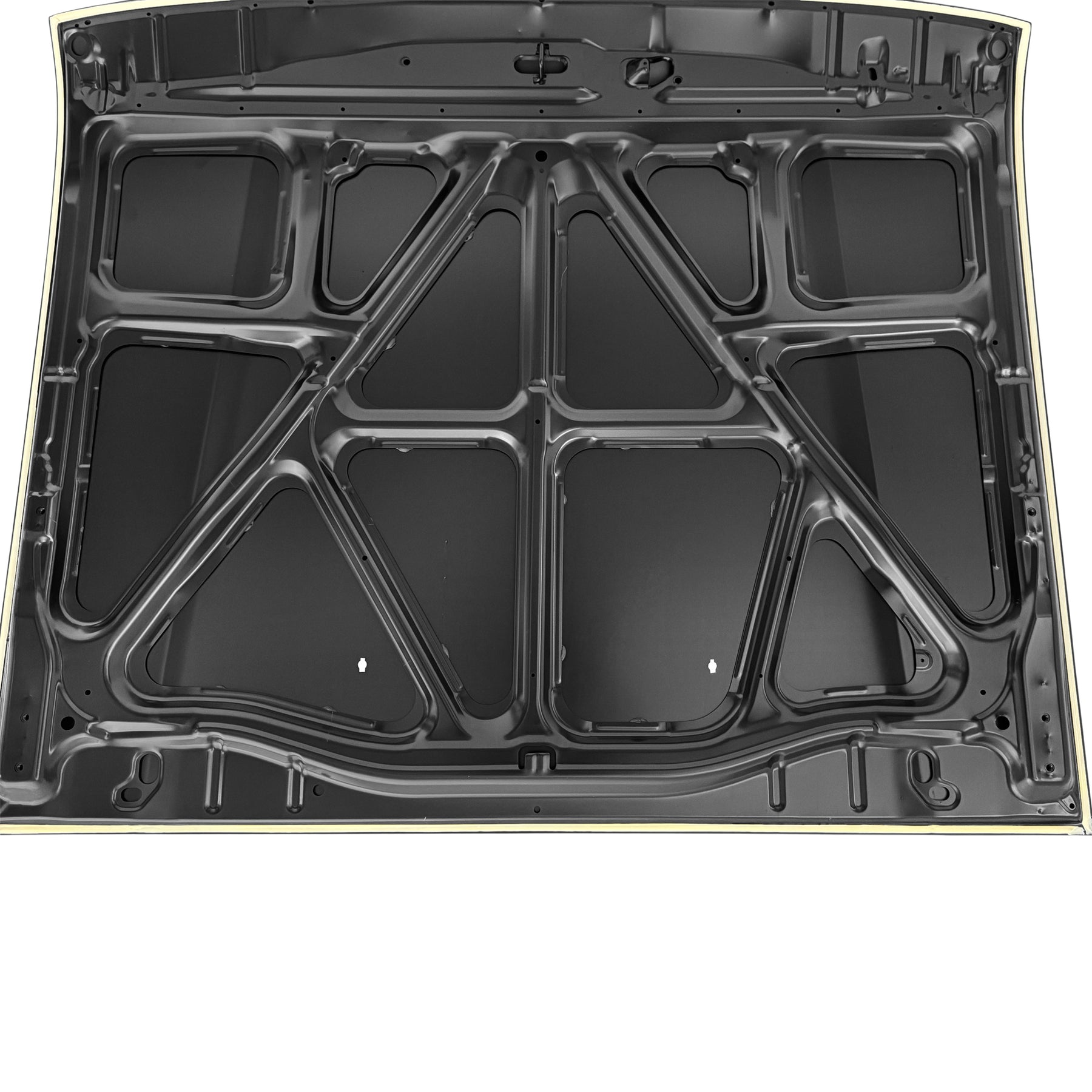 REPLACEMENT HOOD, FOR TOYOTA LAND CRUISER 4500 (FJ80), 53301-60280, (STEEL)