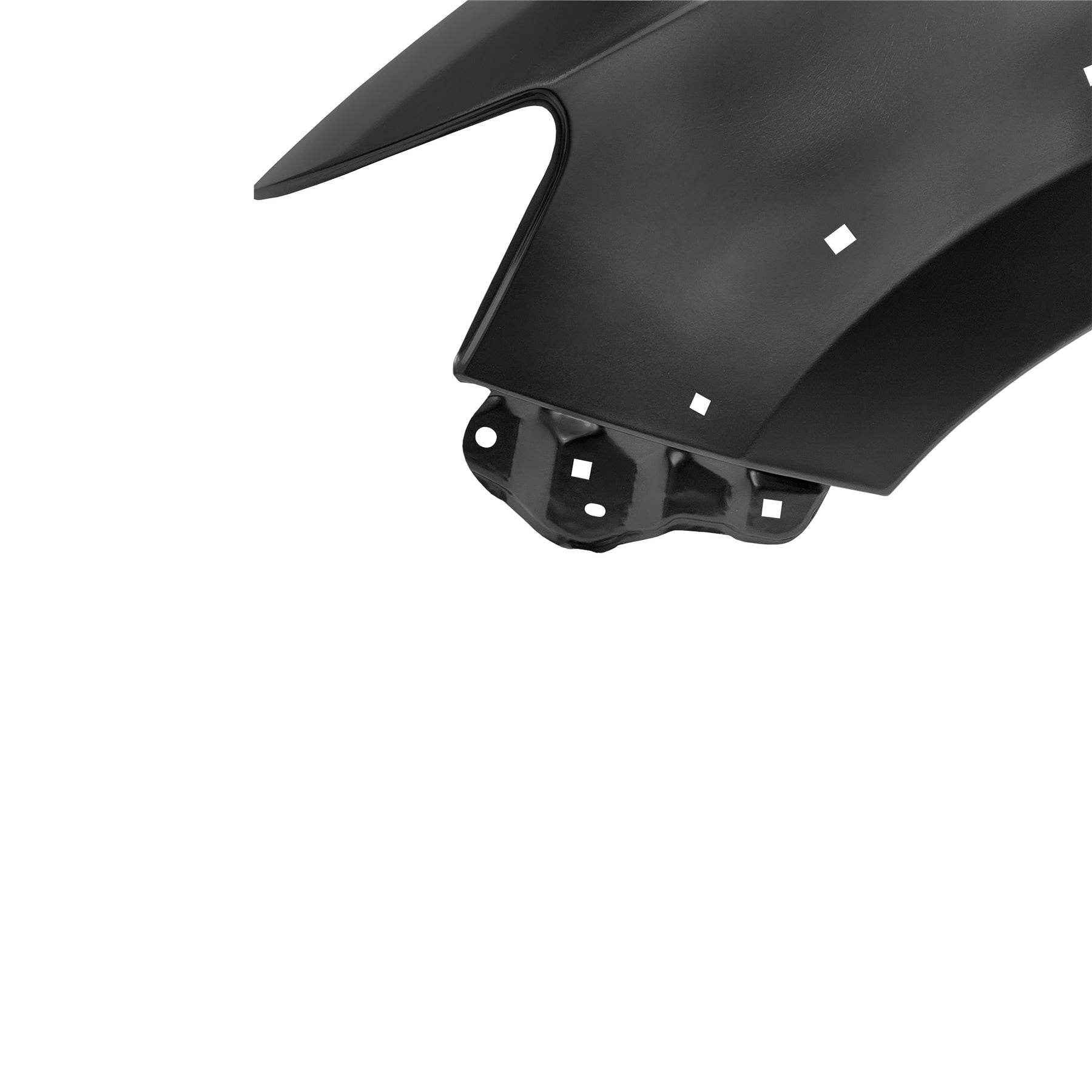 REPLACEMENT FRONT FENDER WITH LAMP HOLE AND WHEEL TRIM HOLE, 2012, FOR TOYOTA HILUX VIGO, 53811-0K110, (STEEL)