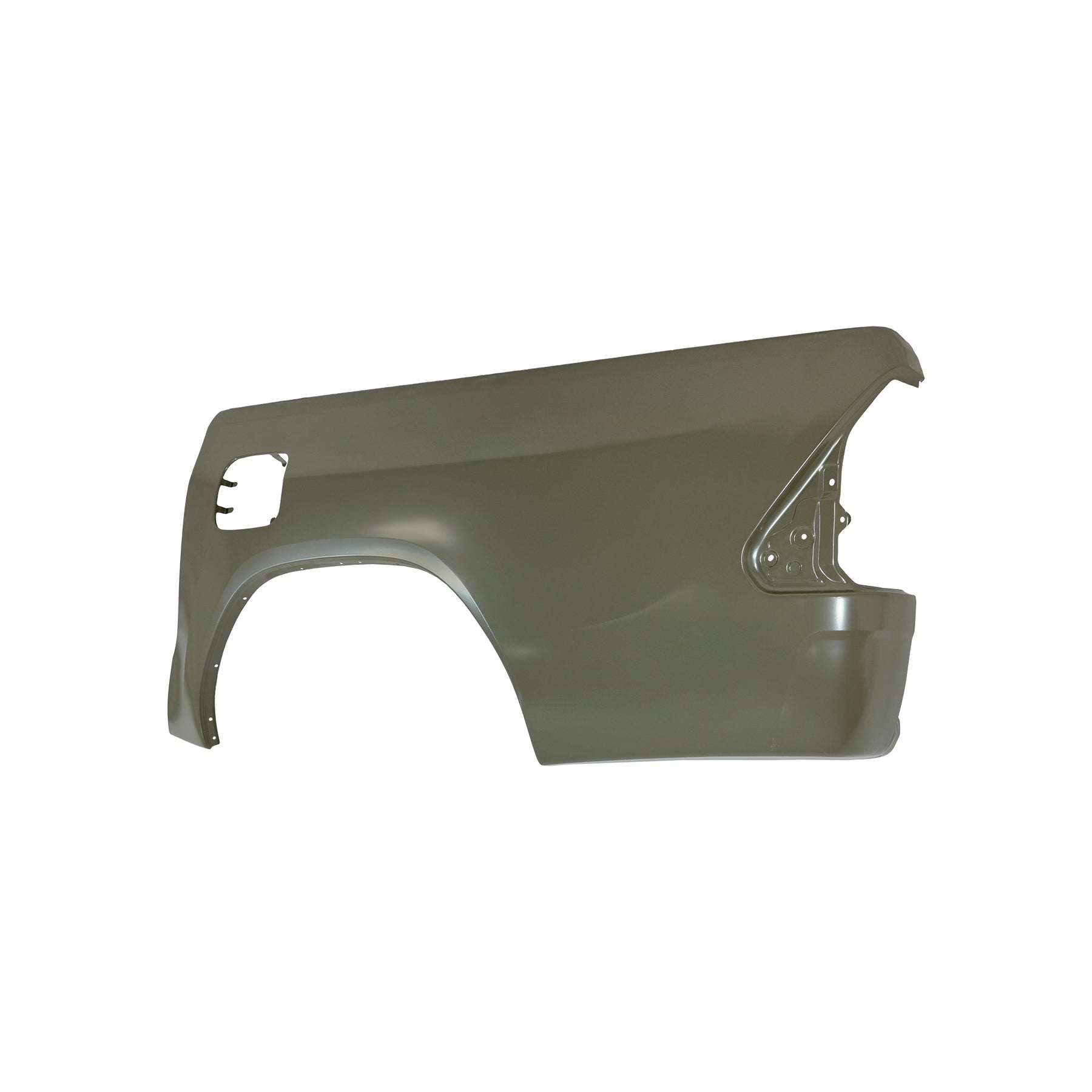 REPLACEMENT REAR FENDER WITHOUT FLARE HOLE AND HOOK, FOR TOYOTA HILUX REVO(DOUBLE CABIN), (STEEL)