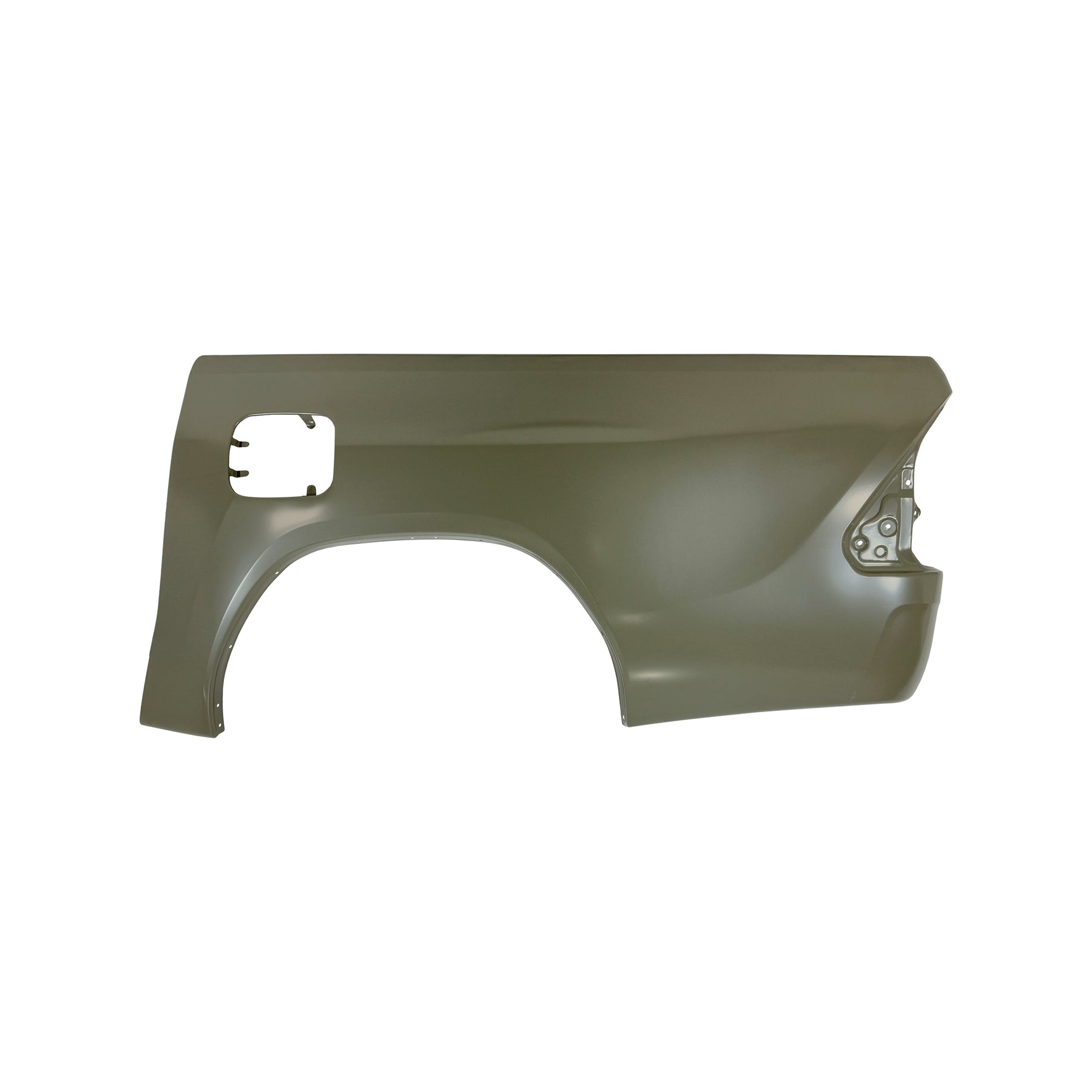 REPLACEMENT REAR FENDER WITHOUT FLARE HOLE AND HOOK, FOR TOYOTA HILUX REVO(DOUBLE CABIN), (STEEL)