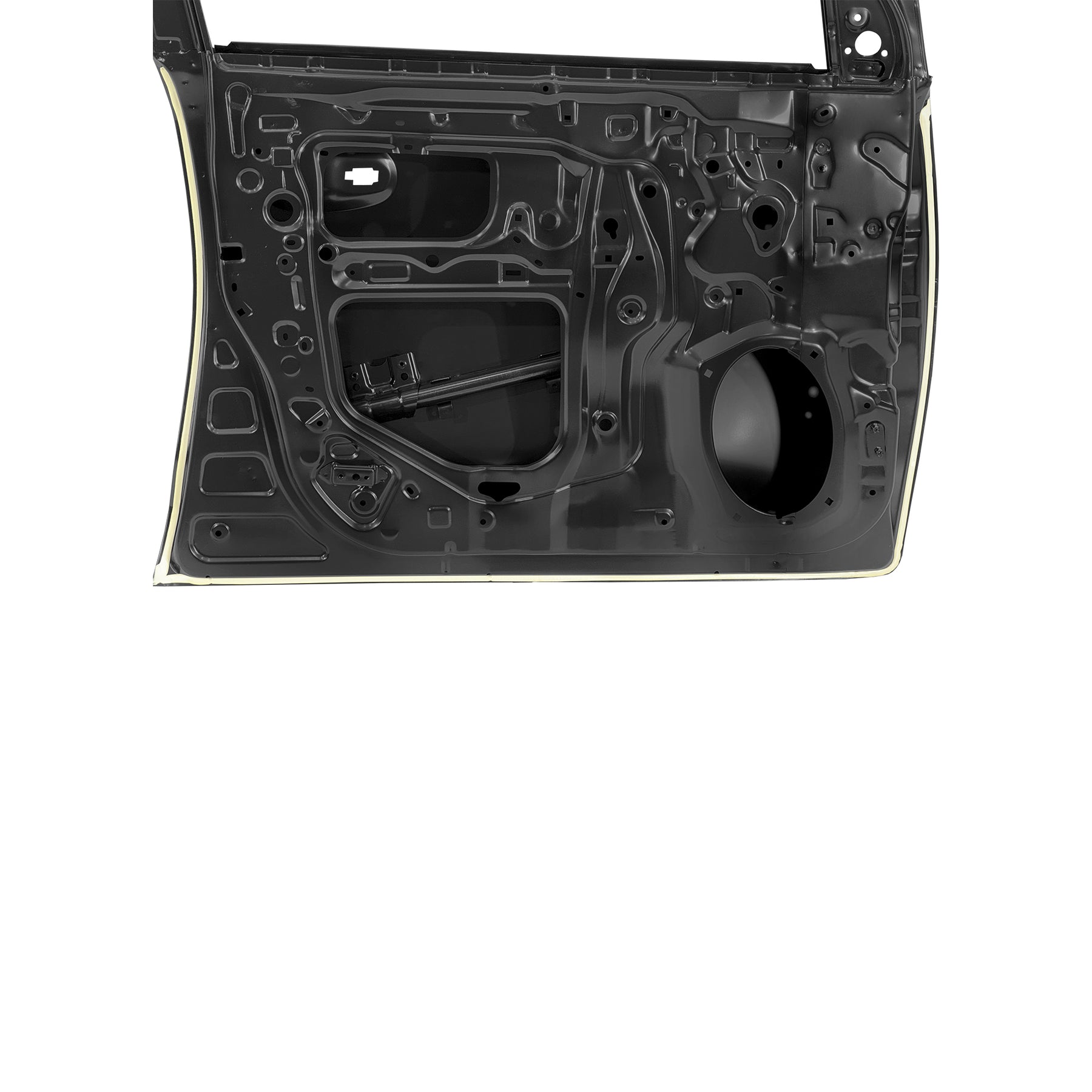 REPLACEMENT FRONT DOOR LH, FOR TOYOTA LAND CRUISER FJ200, (STEEL)