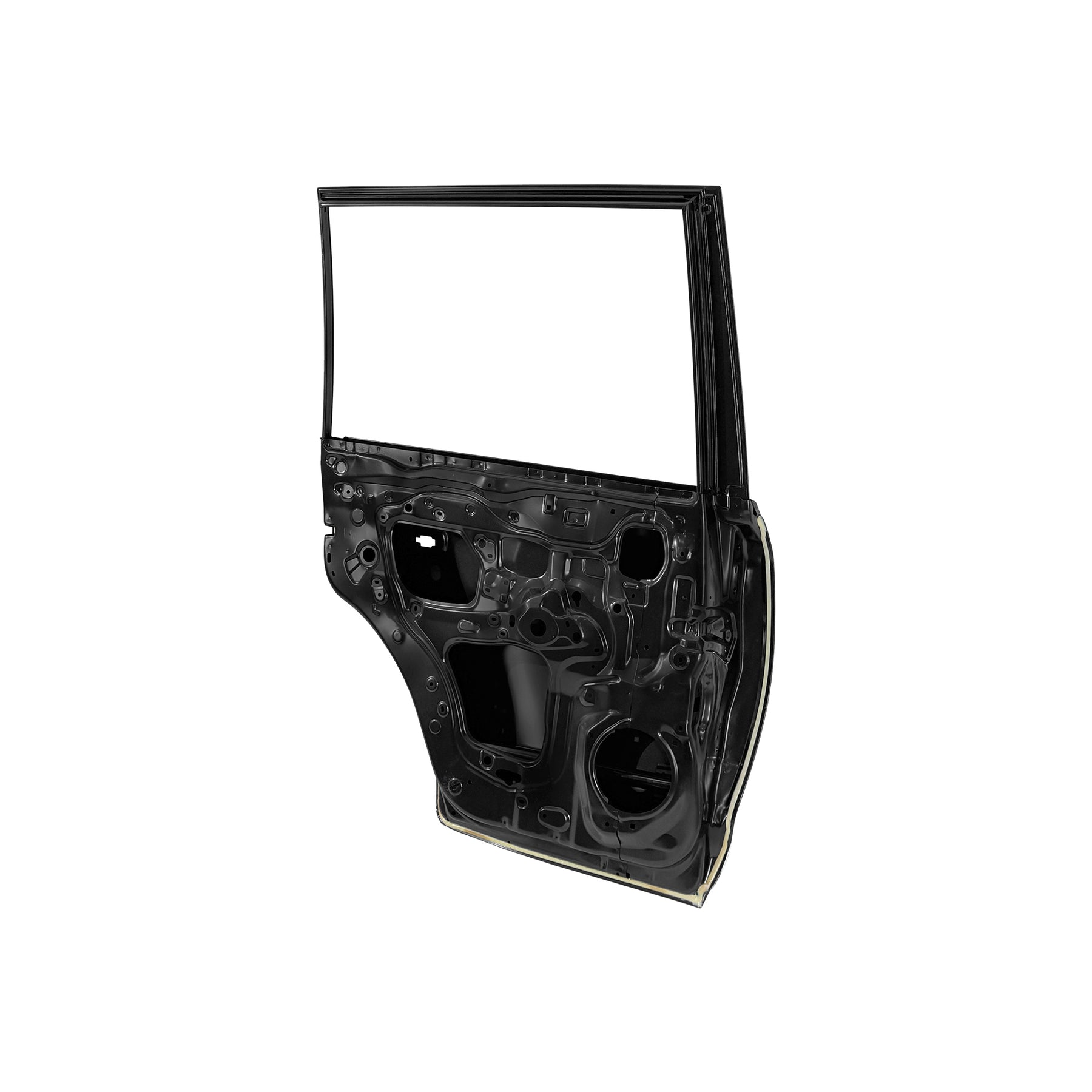 REPLACEMENT REAR DOOR LH WITH MOLDING HOLE, FOR TOYOTA LAND CRUISER FJ200, (STEEL)