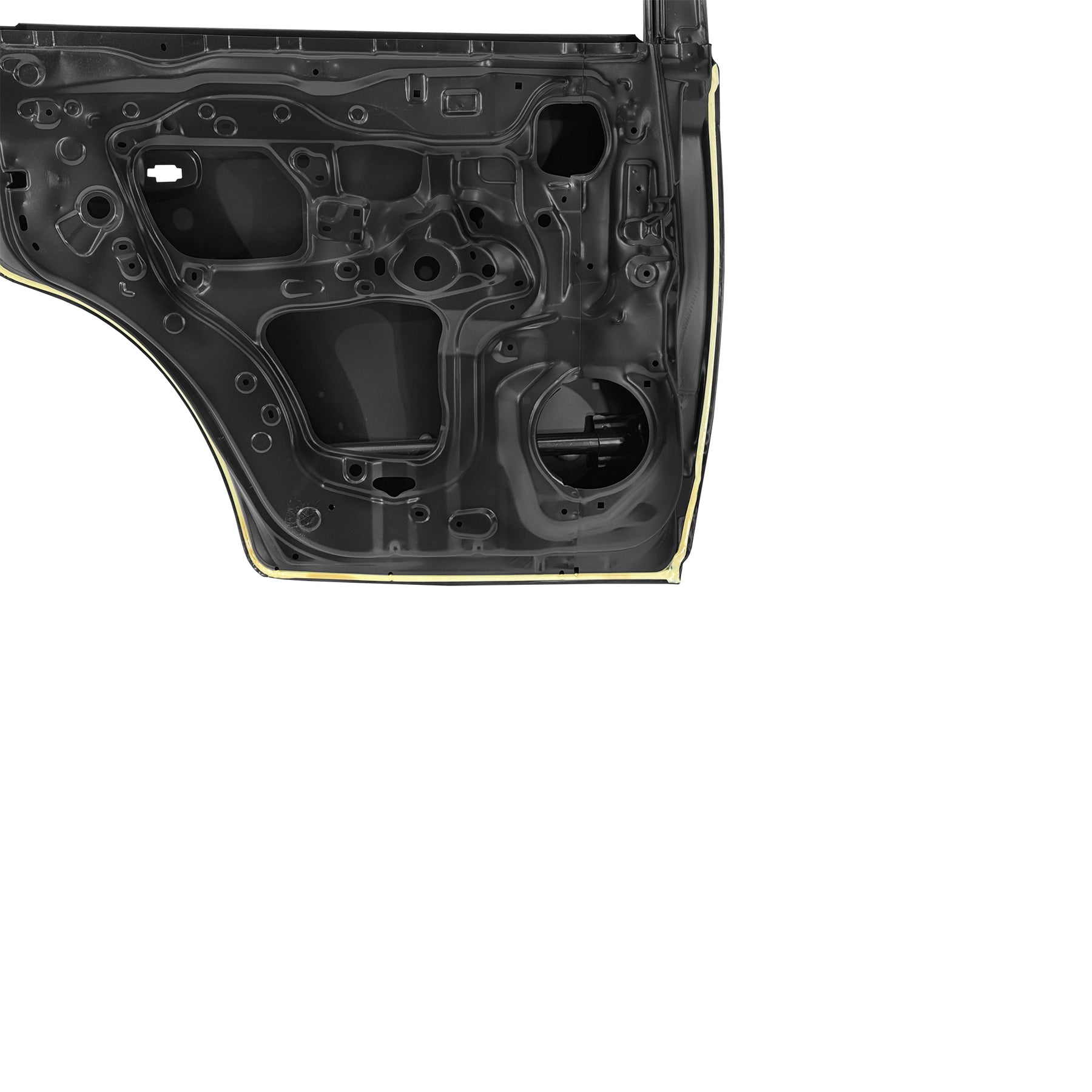 REPLACEMENT REAR DOOR LH WITH MOLDING HOLE, FOR TOYOTA LAND CRUISER FJ200, (STEEL)