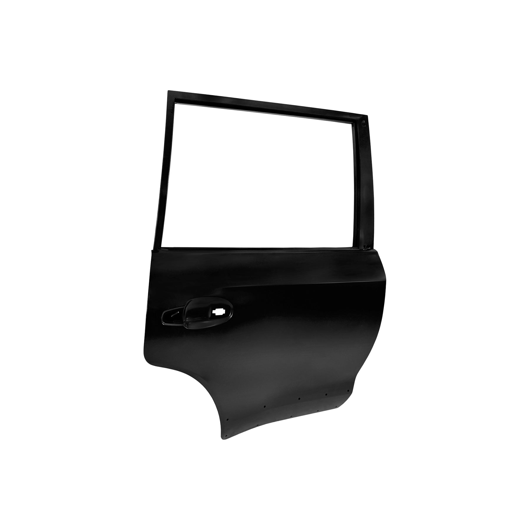 REPLACEMENT REAR DOOR RH WITH MOLDING HOLE, FOR TOYOTA LAND CRUISER FJ200, (STEEL)