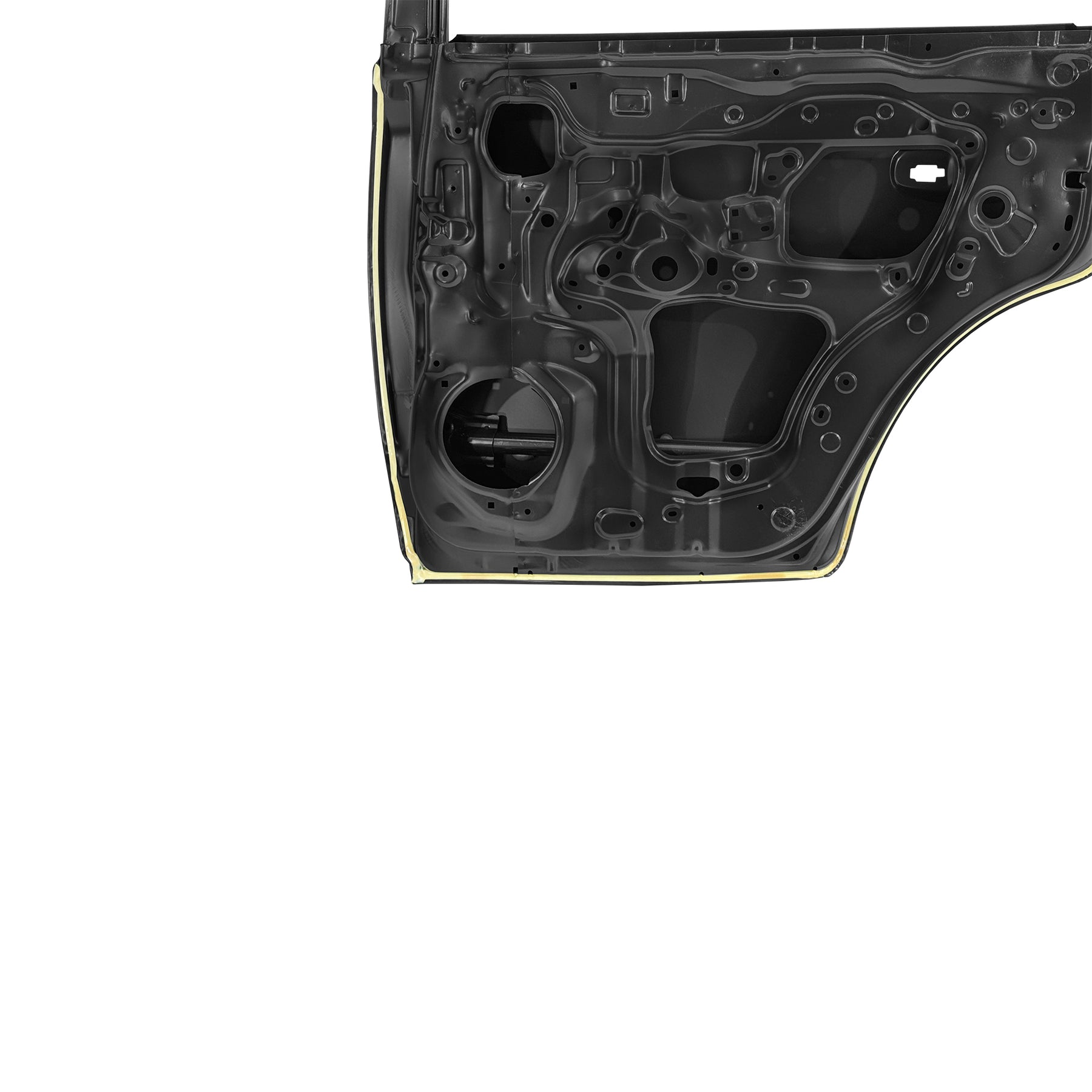 REPLACEMENT REAR DOOR RH WITH MOLDING HOLE, FOR TOYOTA LAND CRUISER FJ200, (STEEL)