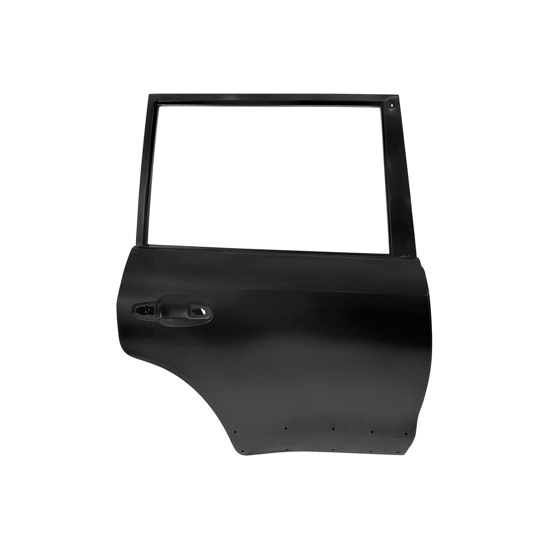 REPLACEMENT REAR DOOR RH WITH MOLDING HOLE, FOR TOYOTA LAND CRUISER FJ200, (STEEL)