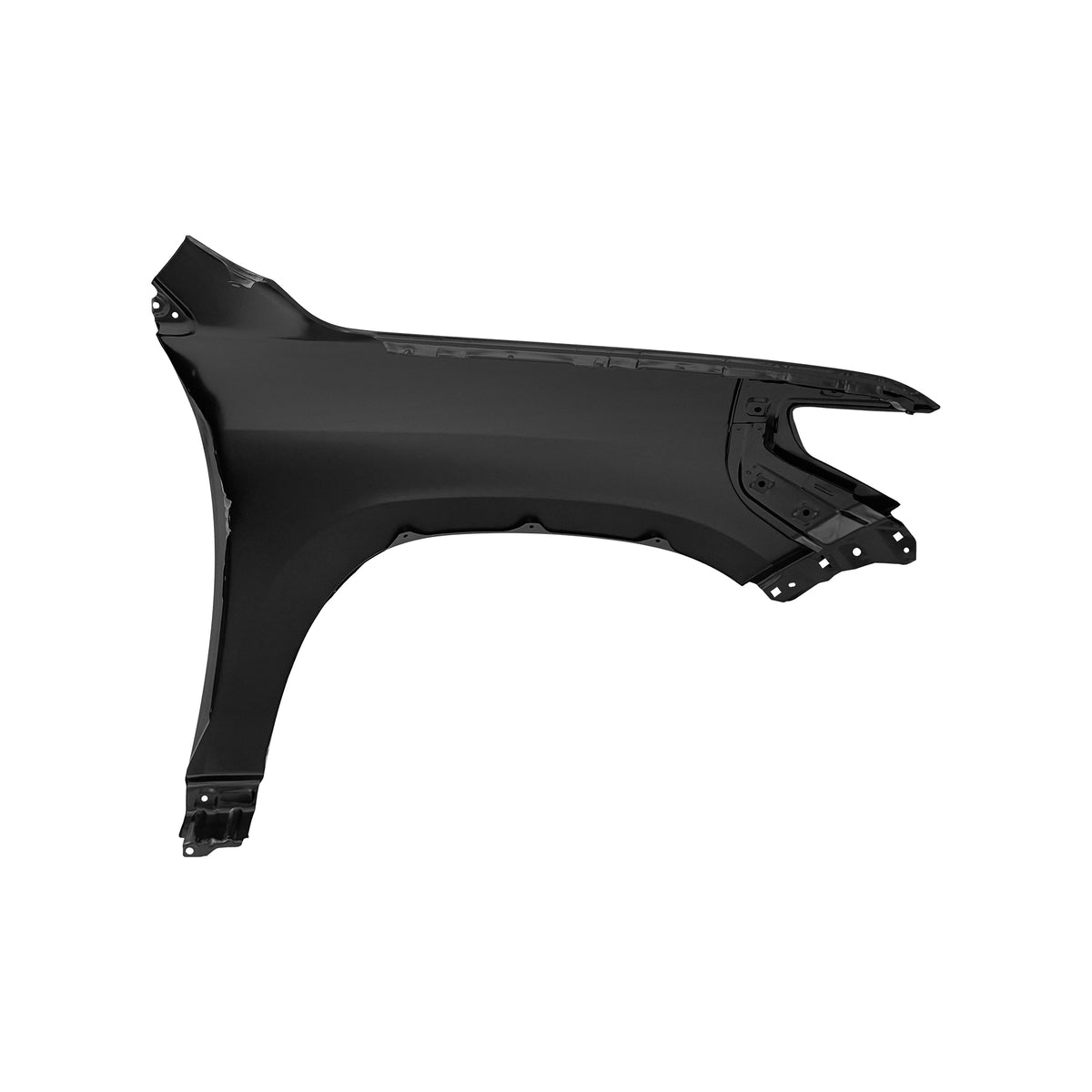 REPLACEMENT FRONT FENDER LH WITHOUT HOLES, FOR TOYOTA LAND CRUISER FJ200, 53802-60B60, (STEEL)