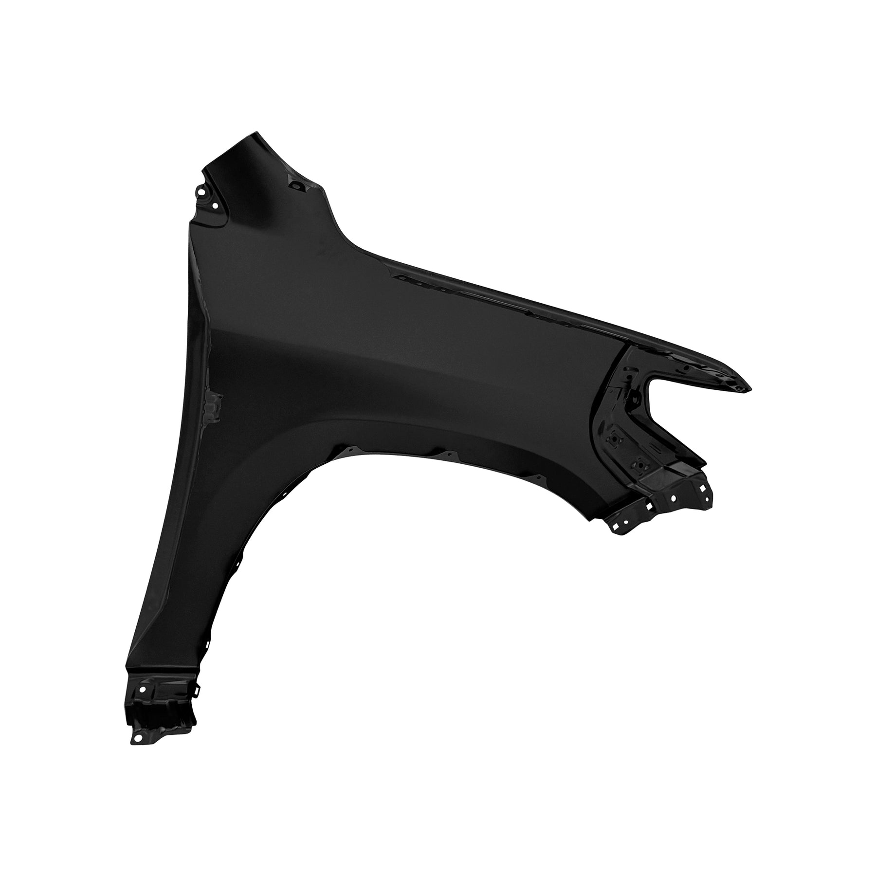 REPLACEMENT FRONT FENDER LH WITHOUT HOLES, FOR TOYOTA LAND CRUISER FJ200, 53802-60B60, (STEEL)