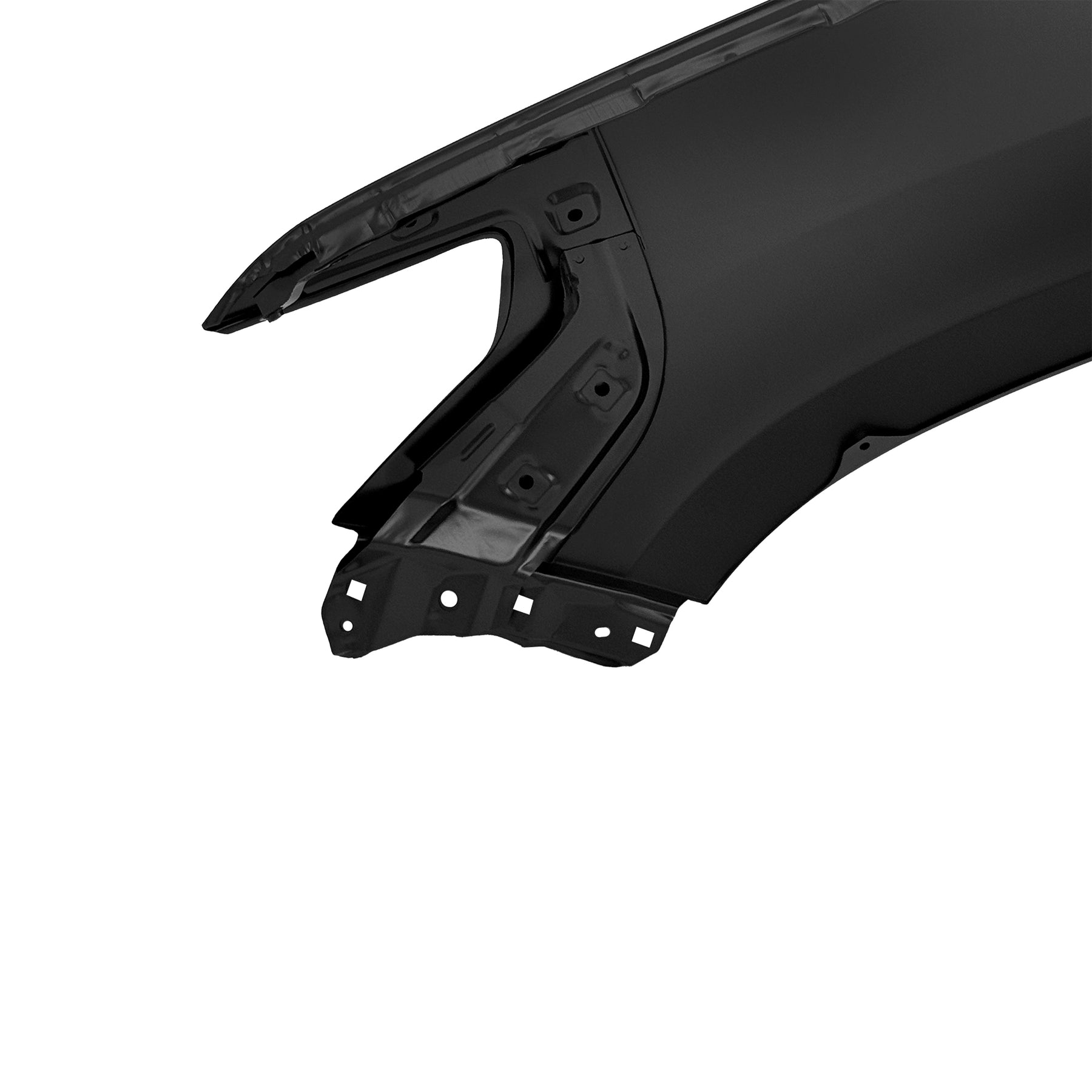 REPLACEMENT FRONT FENDER RH WITHOUT HOLES, FOR TOYOTA LAND CRUISER FJ200, 53801-60B90, (STEEL)