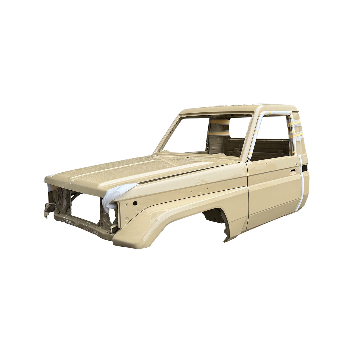 REPLACEMENT SINGLE ROW COMPLETE CAB, 1984-1989, FOR TOYOTA LAND CRUISER LC79, 67001-070060-zc, (STEEL)