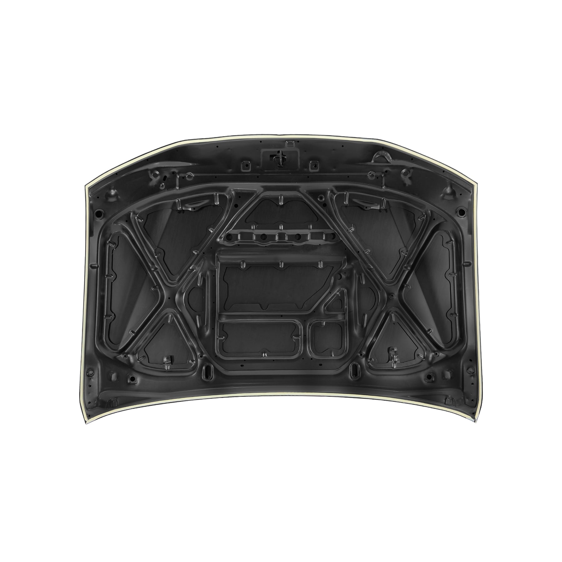 REPLACEMENT HOOD W/O HOLE, 2012, FOR TOYOTA FORTUNER, 67001-60490
