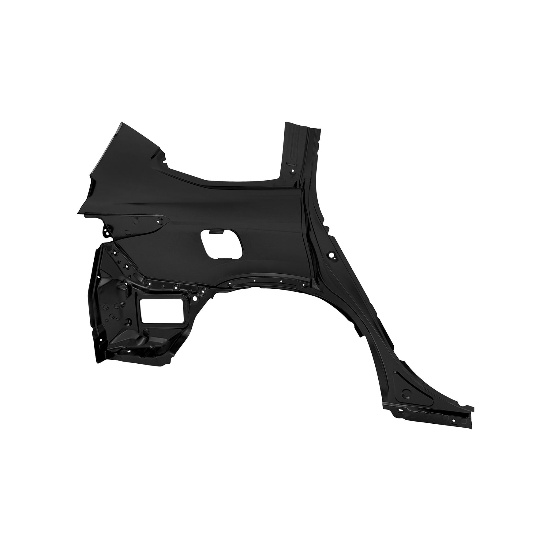 REPLACEMENT REAR FENDER LH, 2021, FOR TOYOTA HIGHLANDER, 616110E120, (STEEL)