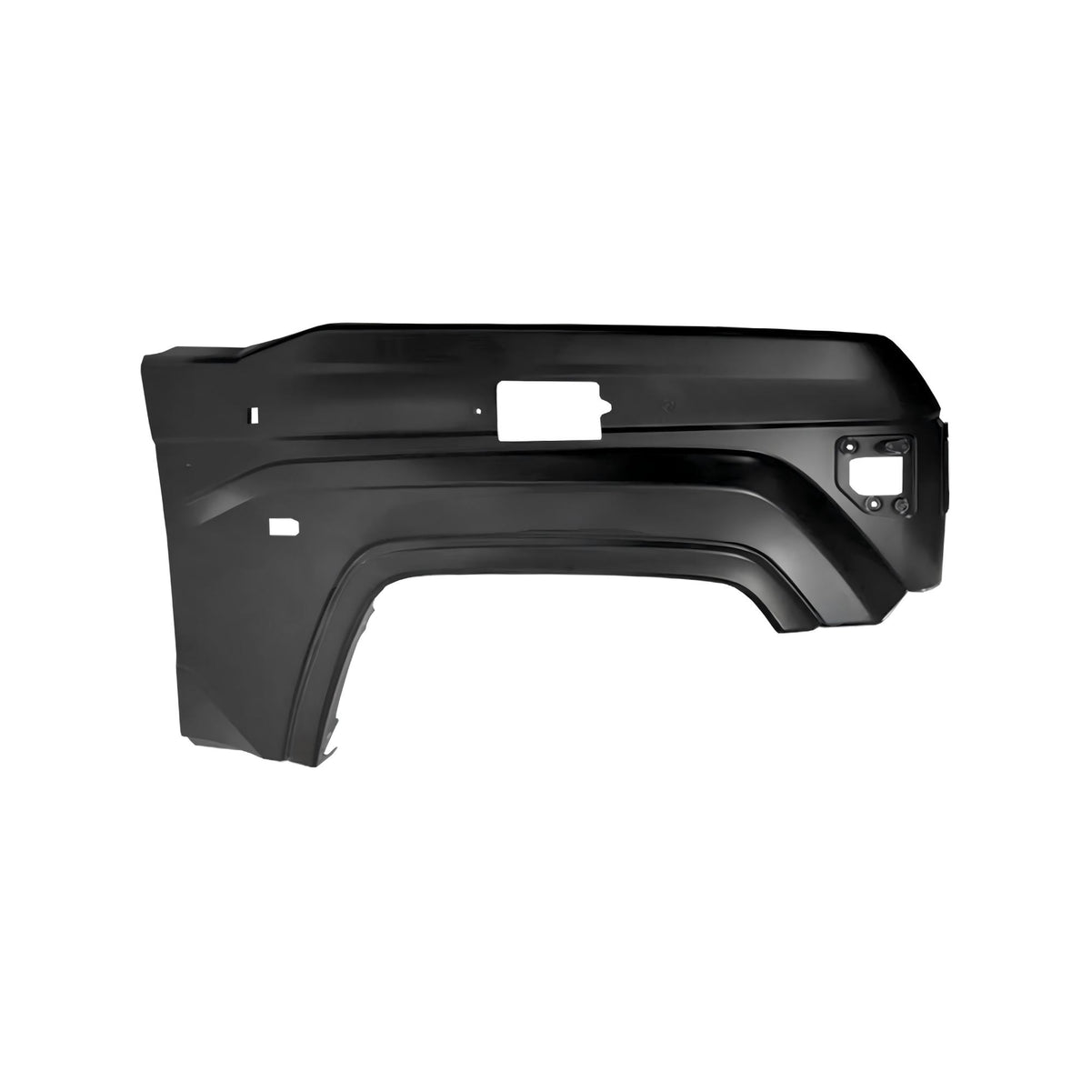 REPLACEMENT FRONT FENDER RH W/SIDE LAMP HOLE  & WADING THROAT HOLE，W/O WHEEL HOLE, 2024-, FOR TOYOTA LAND CRUISER FJ79