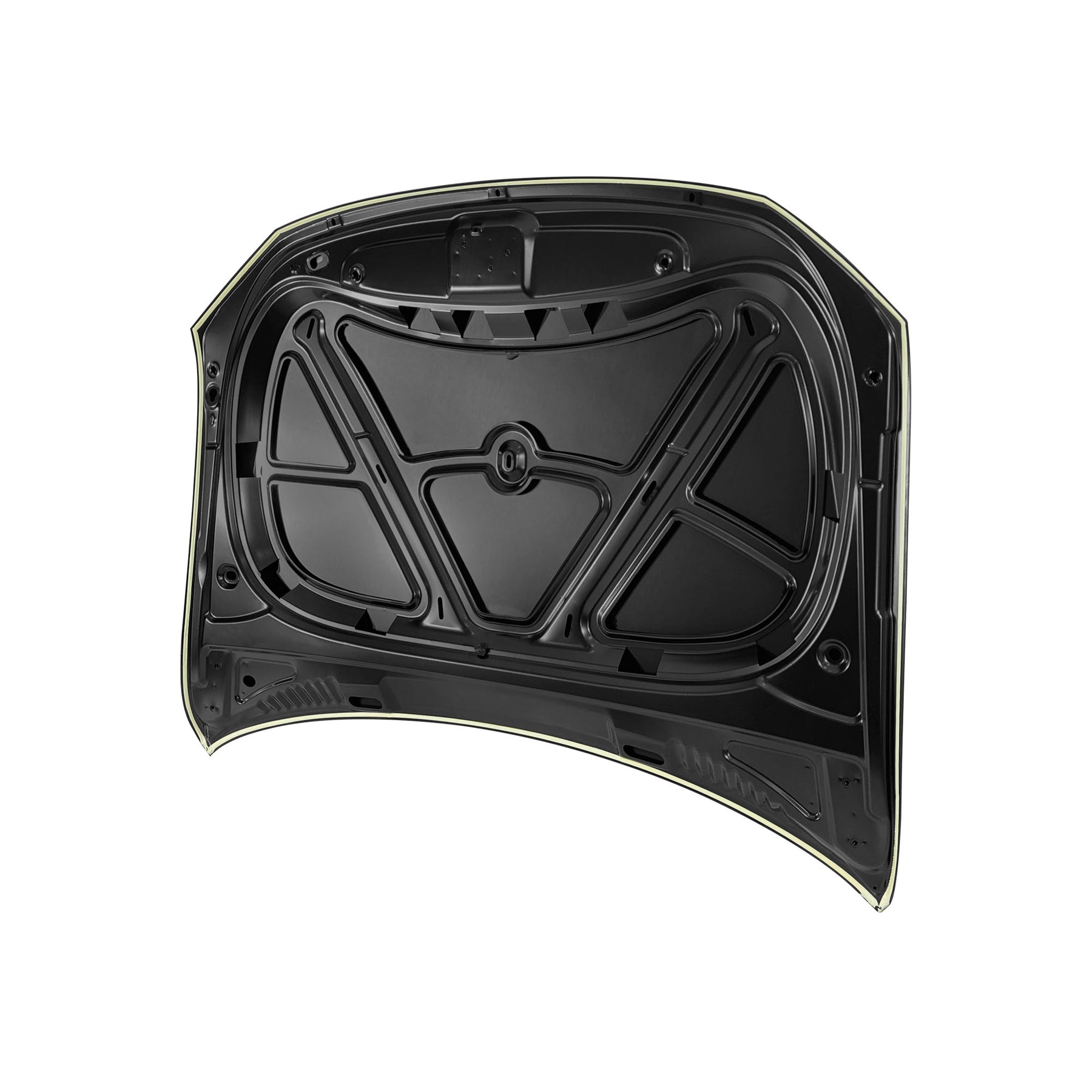 REPLACEMENT HOOD, FOR VOLKSWAGEN AMAROK, 2H6823033B, (STEEL)