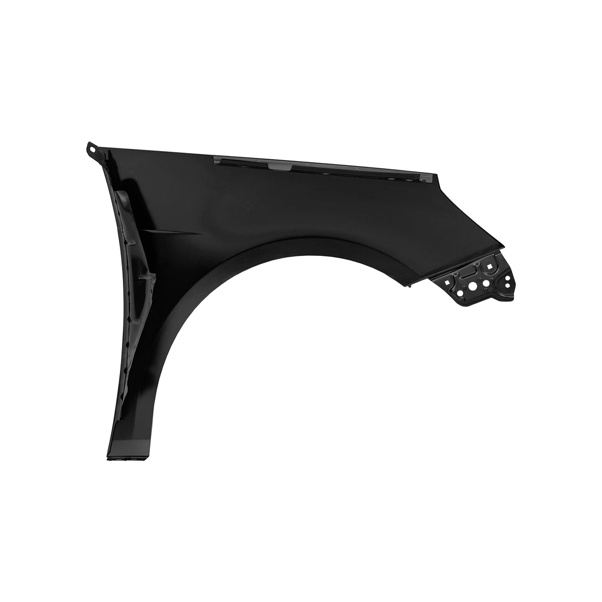 REPLACEMENT FRONT FENDER LH, FOR GOL G8 2018-2022, 5U7821021BGRU, (STEEL)