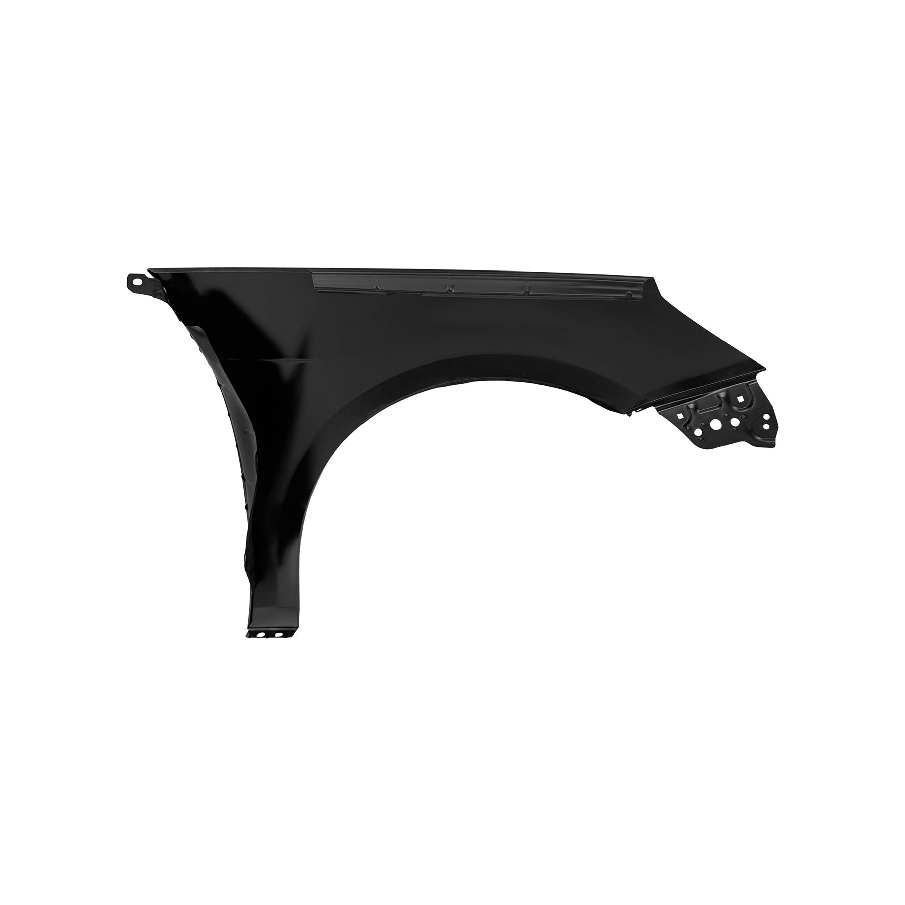 REPLACEMENT FRONT FENDER LH, FOR GOL G8 2018-2022, 5U7821021BGRU, (STEEL)