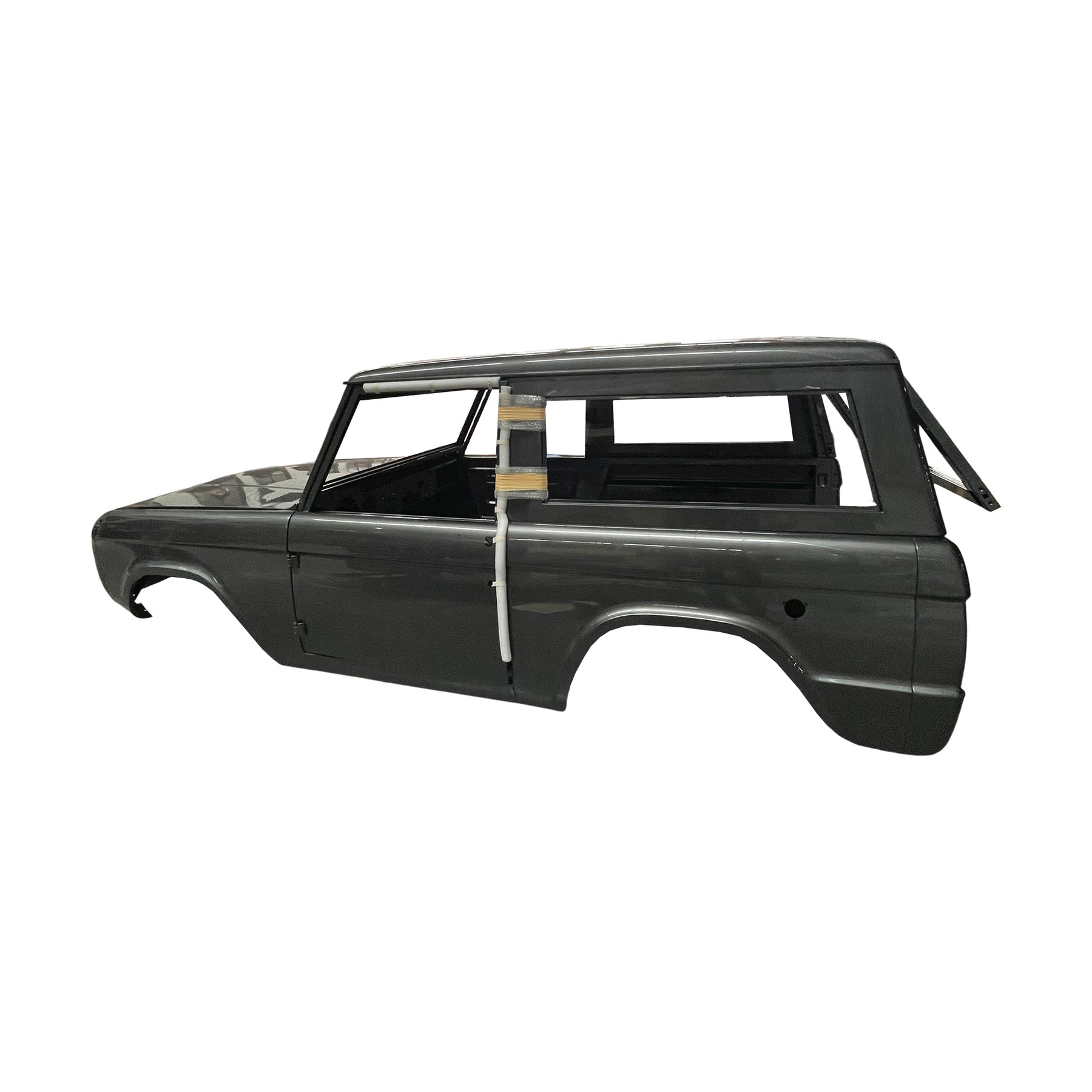 REPLACEMENT COMPLETE CAB WITH DOORS, WITH CUSTOM PAINT,1966-1977, FOR FORD BRONCO PRE-ORDER ONLY, (STEEL)