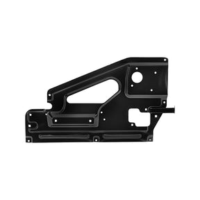 REAR DOOR GLASS REGULATOR PANEL RH, 1998, FOR LAND ROVER DEFENDER 90/110 TDI/TD4, (STEEL)