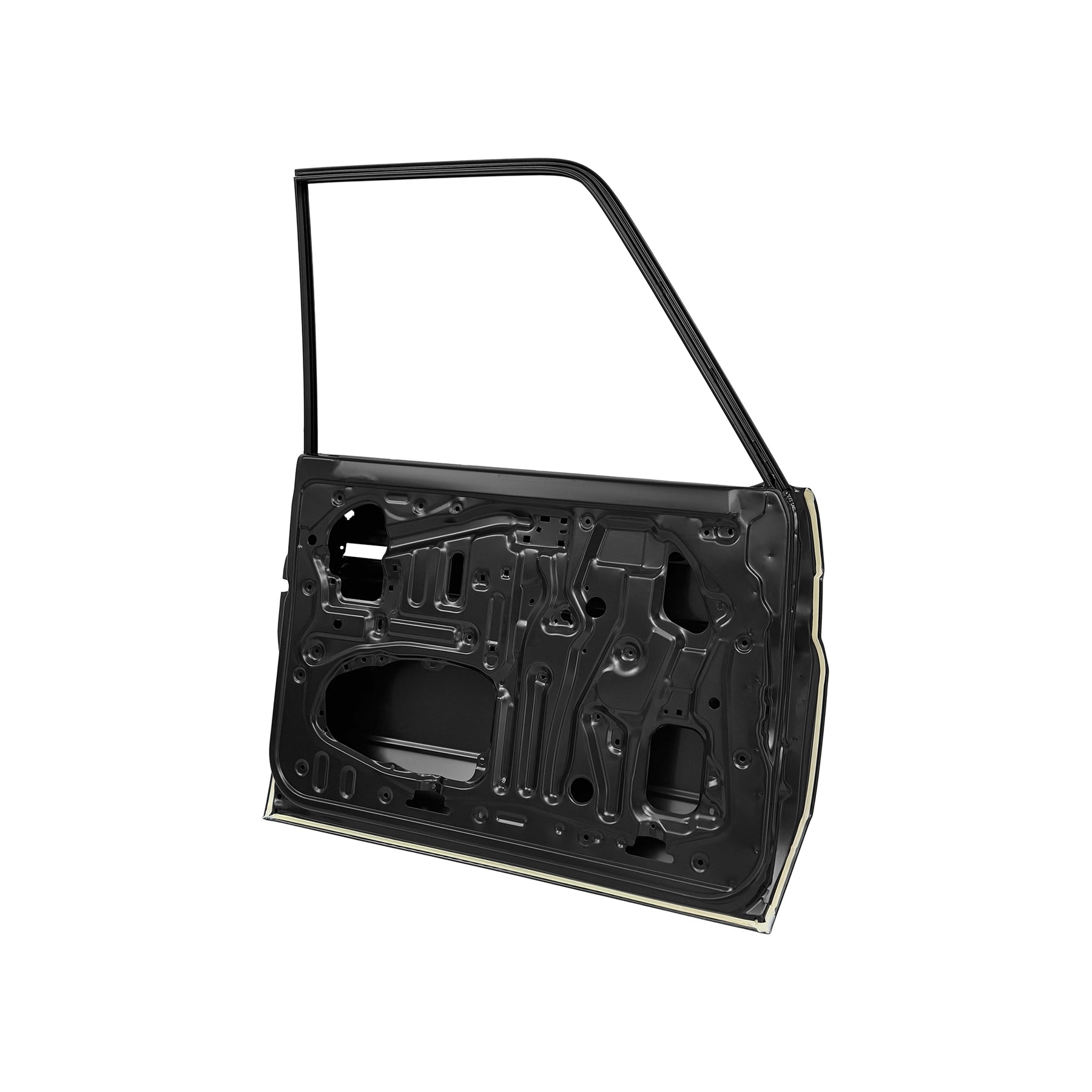 FRONT DOOR (WITHOUT DECORATIVE BAR HOLES) 3-HOLE LH (BEND ANGLE), 2003-2023, FOR TOYOTA LAND CRUISER LC79, 53802-07060-zc, (STEEL)