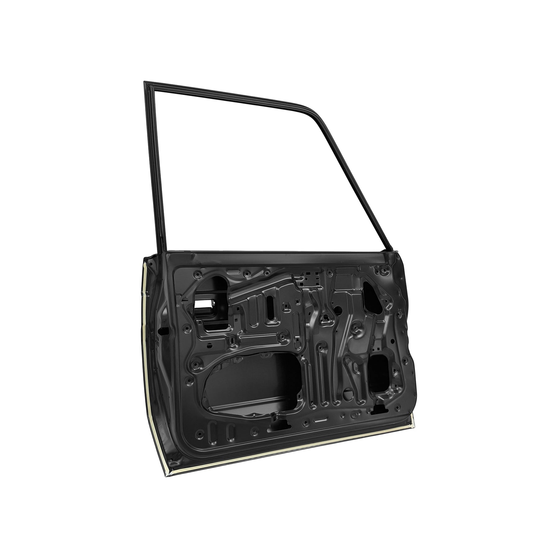 FRONT DOOR (WITHOUT DECORATIVE BAR HOLES) 3-HOLE LH (BEND ANGLE), 2003-2023, FOR TOYOTA LAND CRUISER LC79, 53802-07060-zc, (STEEL)